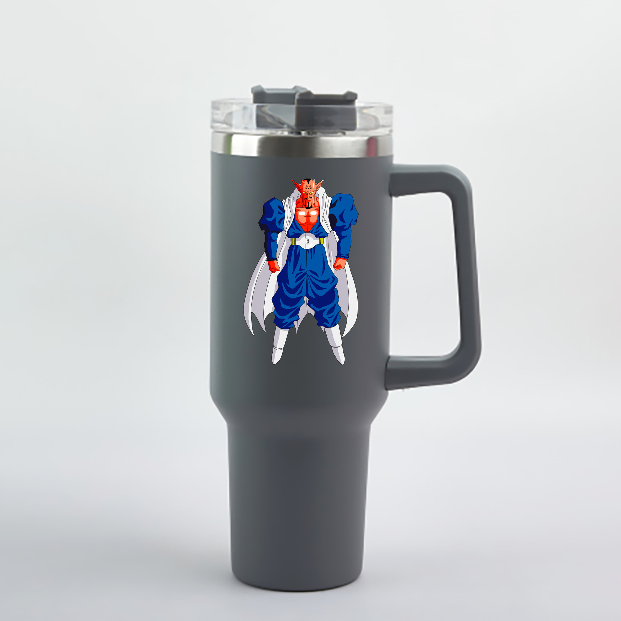 （画像用） ドラゴンボール DRAGON BALL 1200mL車用タンブラー - クリスタルステッカー（プラスチックストロー付き）