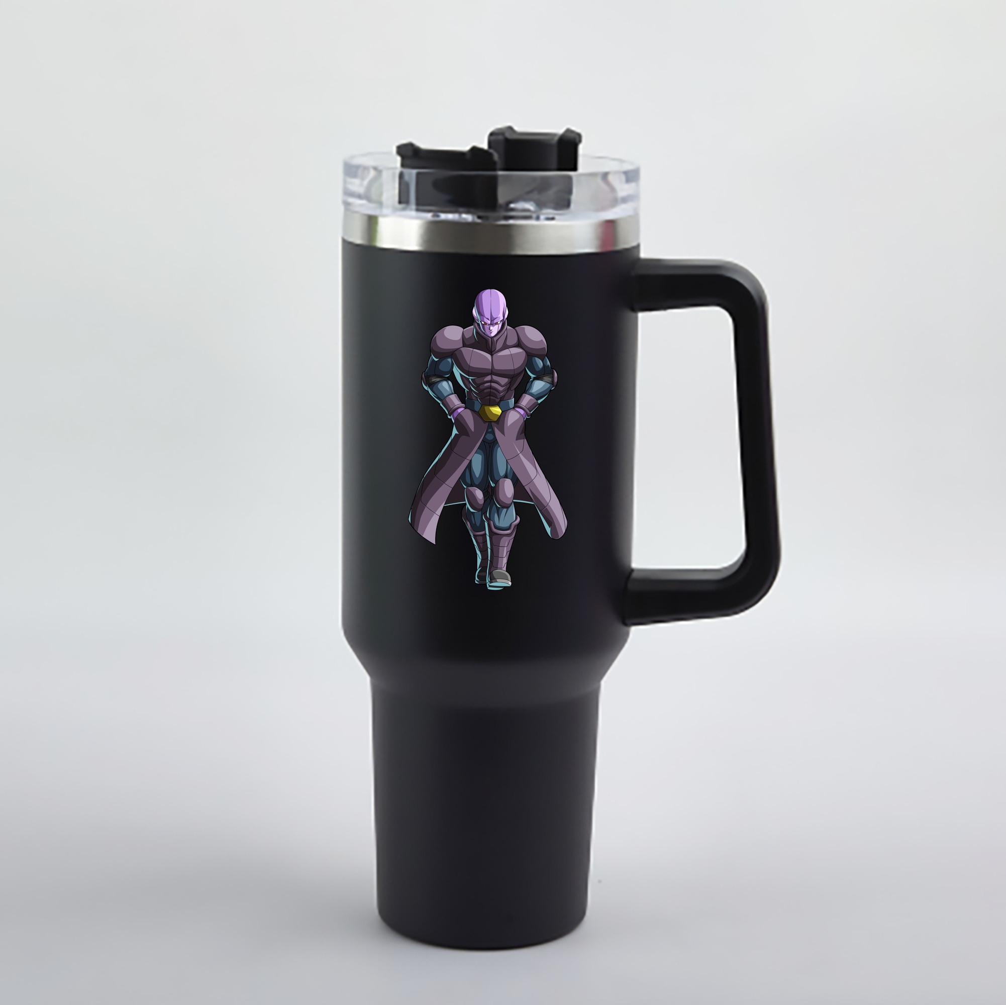 （画像用） ドラゴンボール DRAGON BALL 1200mL車用タンブラー - クリスタルステッカー（プラスチックストロー付き）