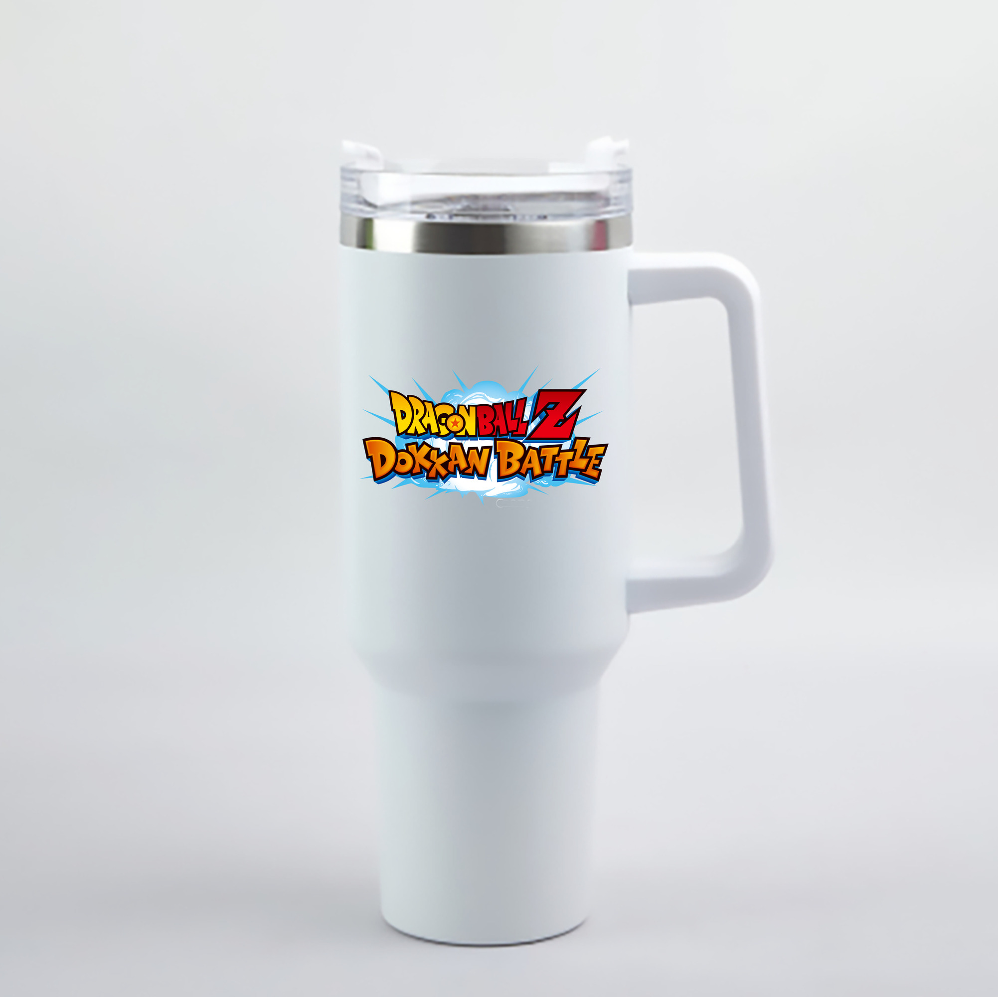 （画像用） ドラゴンボール DRAGON BALL 1200mL車用タンブラー - クリスタルステッカー（プラスチックストロー付き）