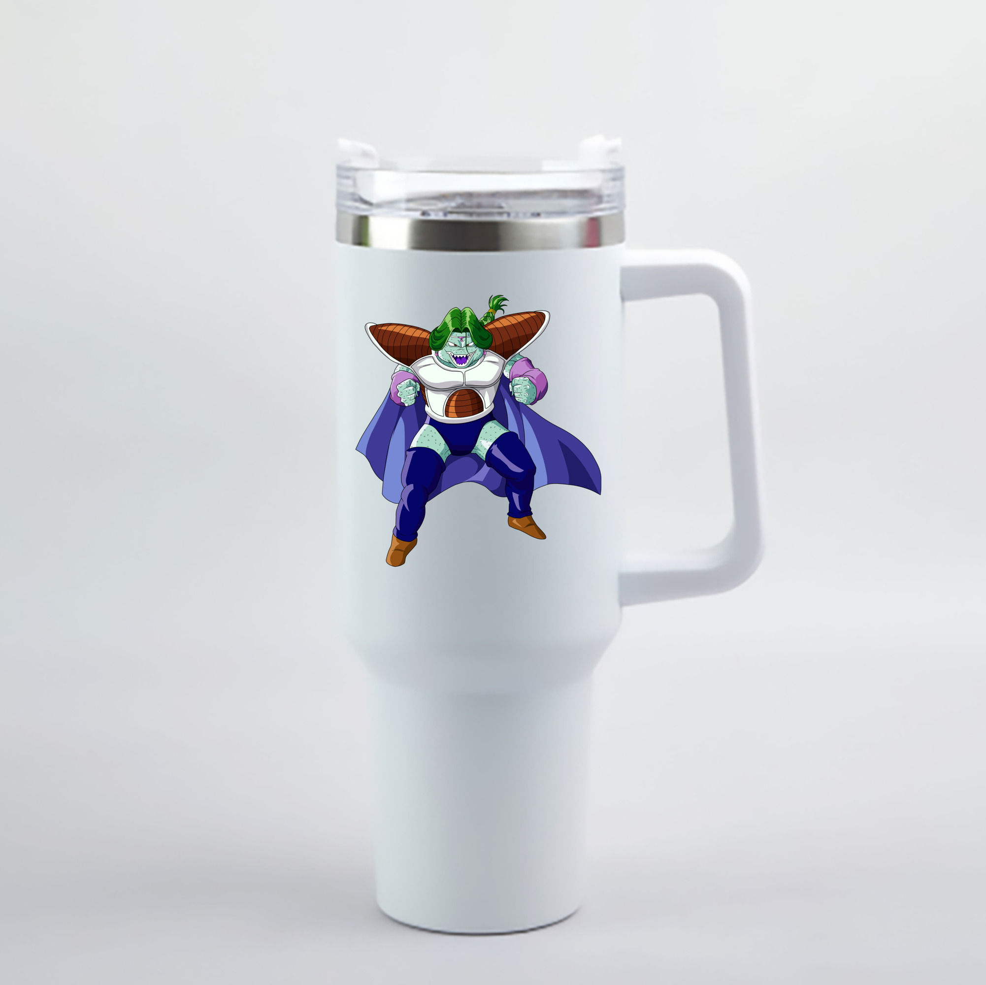 （画像用） ドラゴンボール DRAGON BALL 1200mL車用タンブラー - クリスタルステッカー（プラスチックストロー付き）