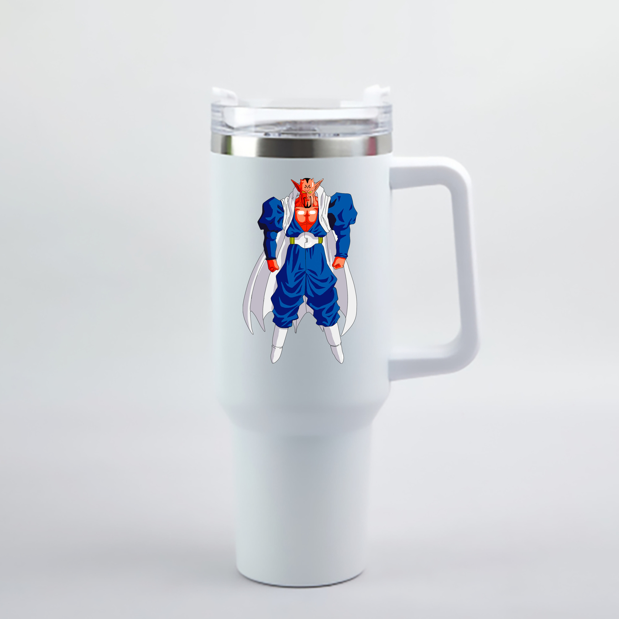 （画像用） ドラゴンボール DRAGON BALL 1200mL車用タンブラー - クリスタルステッカー（プラスチックストロー付き）