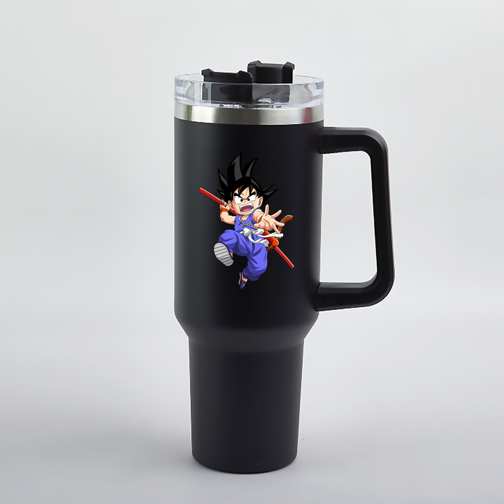 （画像用） ドラゴンボール 孫悟空（そん ごくう）Son Goku カカロット DRAGON BALL Kakarotto 1200mL車用タンブラー（カラープリント）