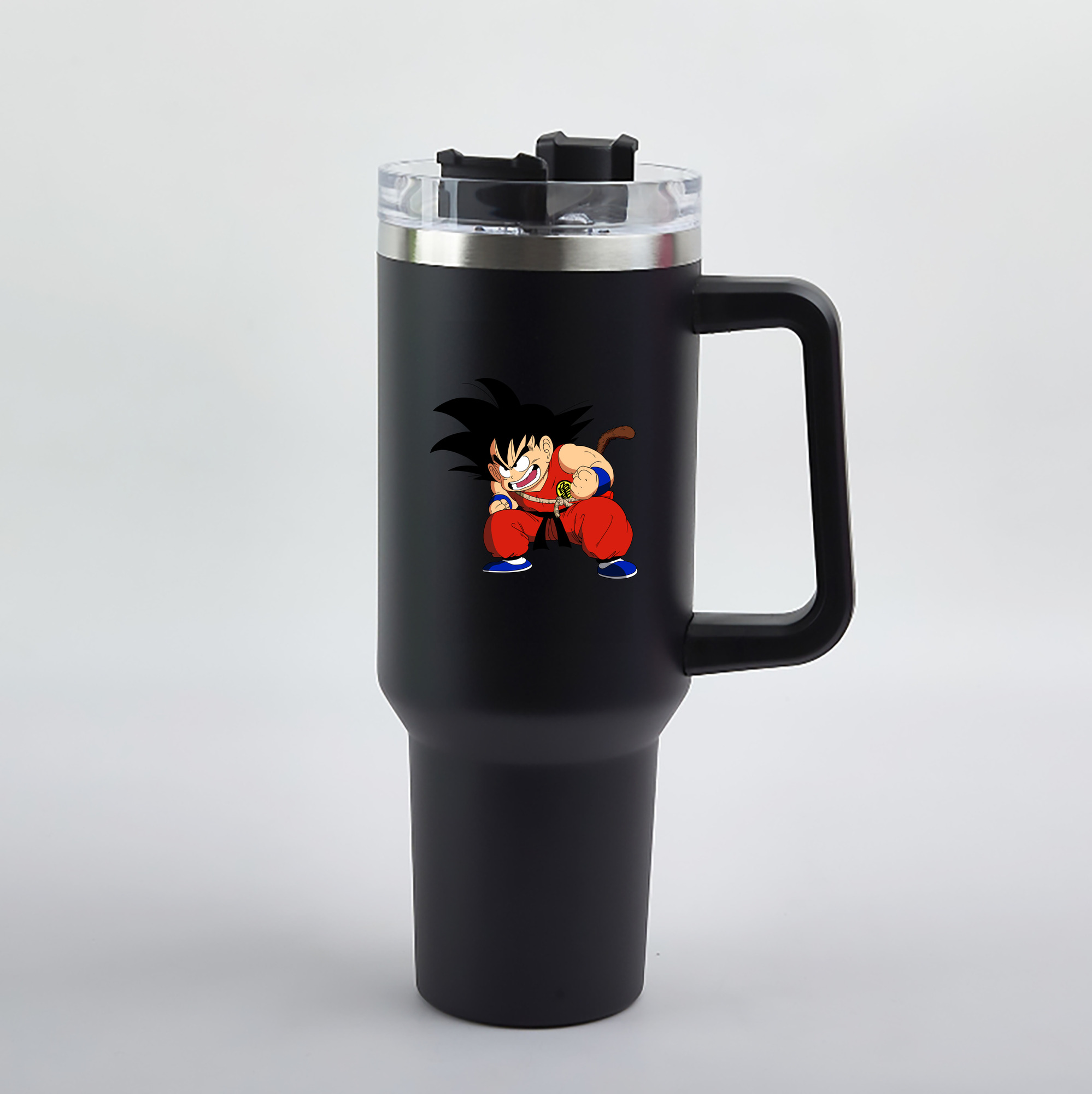 （画像用） ドラゴンボール 孫悟空（そん ごくう）Son Goku カカロット DRAGON BALL Kakarotto 1200mL車用タンブラー（カラープリント）
