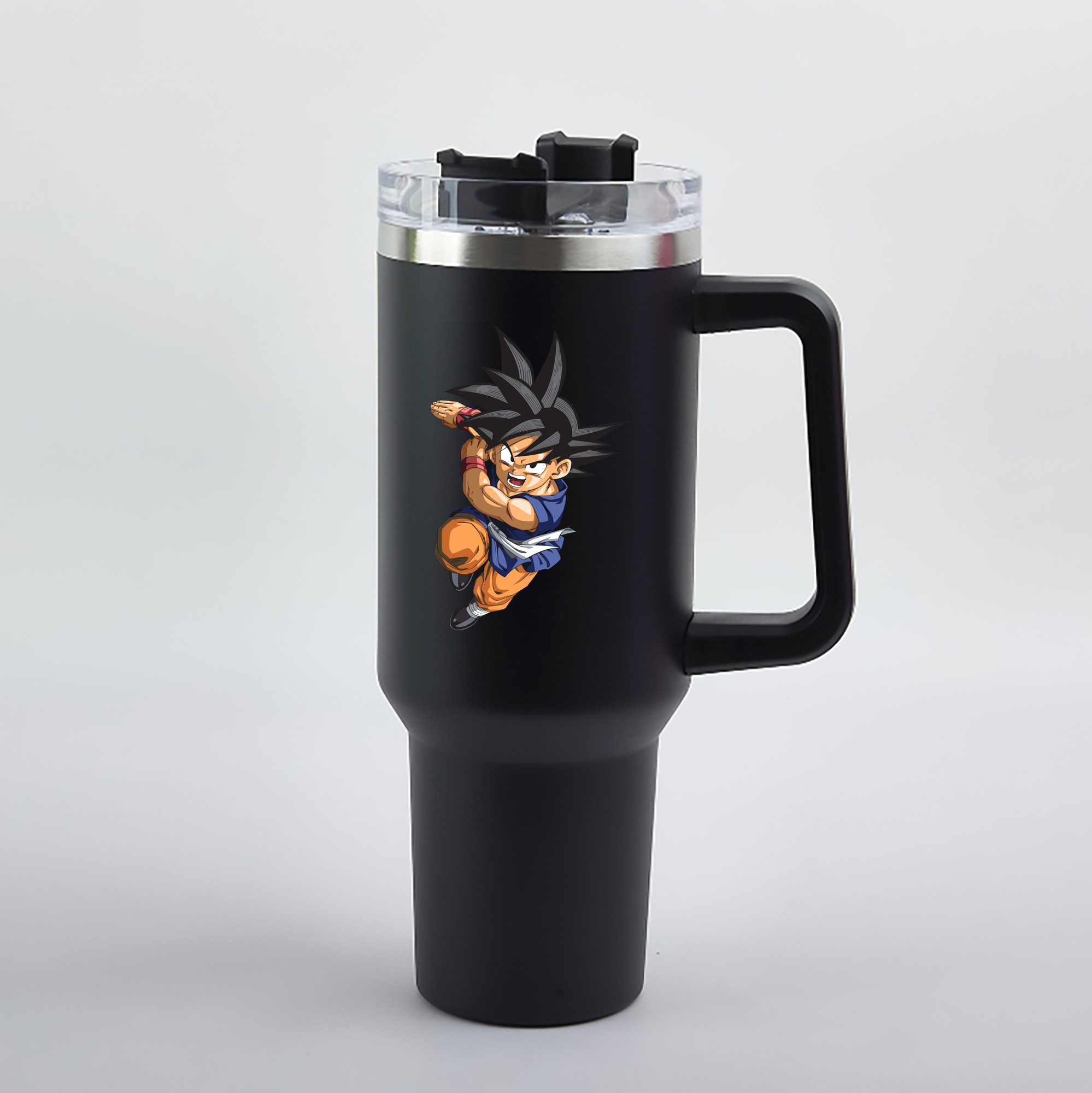 （画像用） ドラゴンボール 孫悟空（そん ごくう）Son Goku カカロット DRAGON BALL Kakarotto 1200mL車用タンブラー（カラープリント）