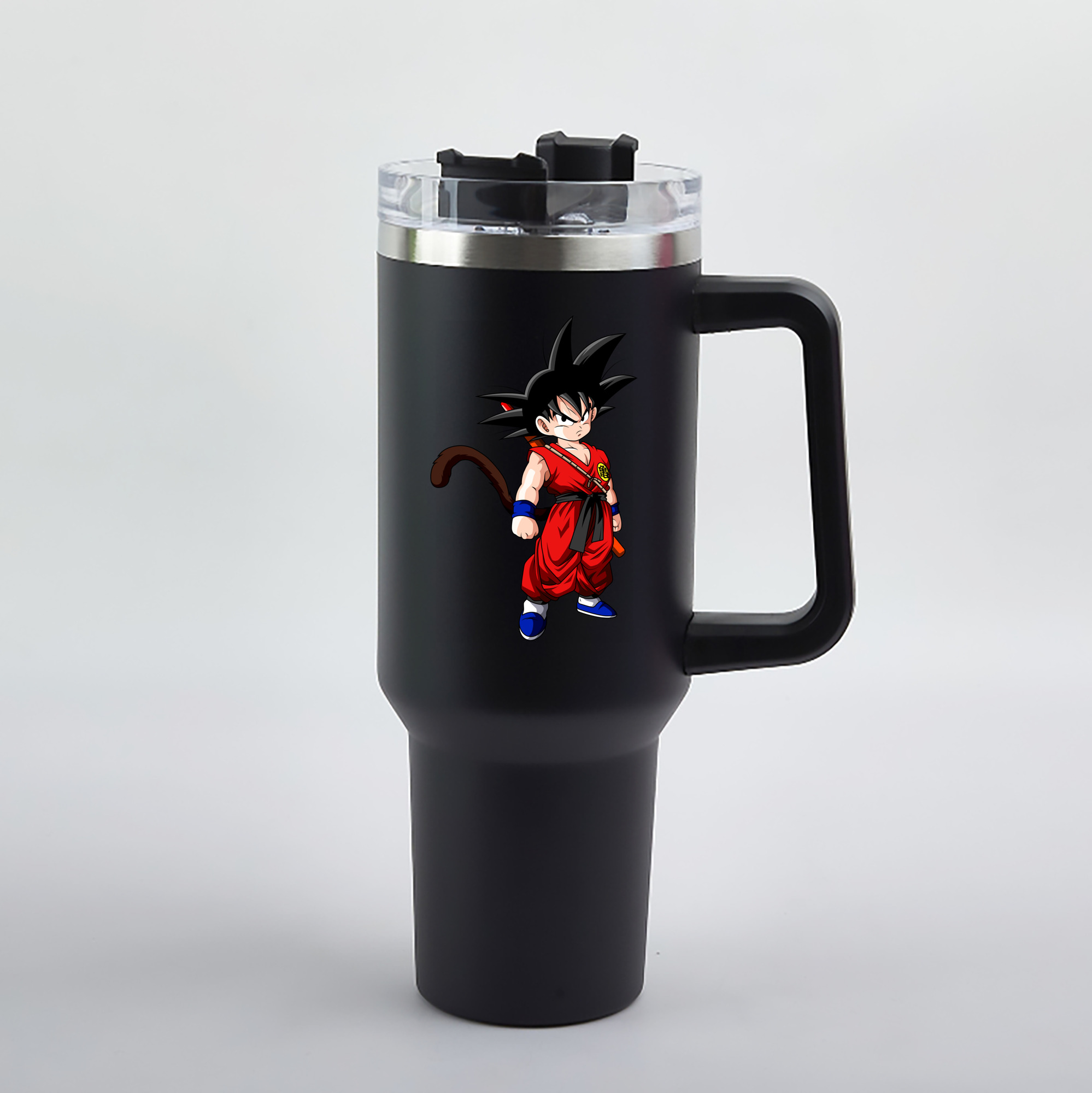 （画像用） ドラゴンボール 孫悟空（そん ごくう）Son Goku カカロット DRAGON BALL Kakarotto 1200mL車用タンブラー（カラープリント）