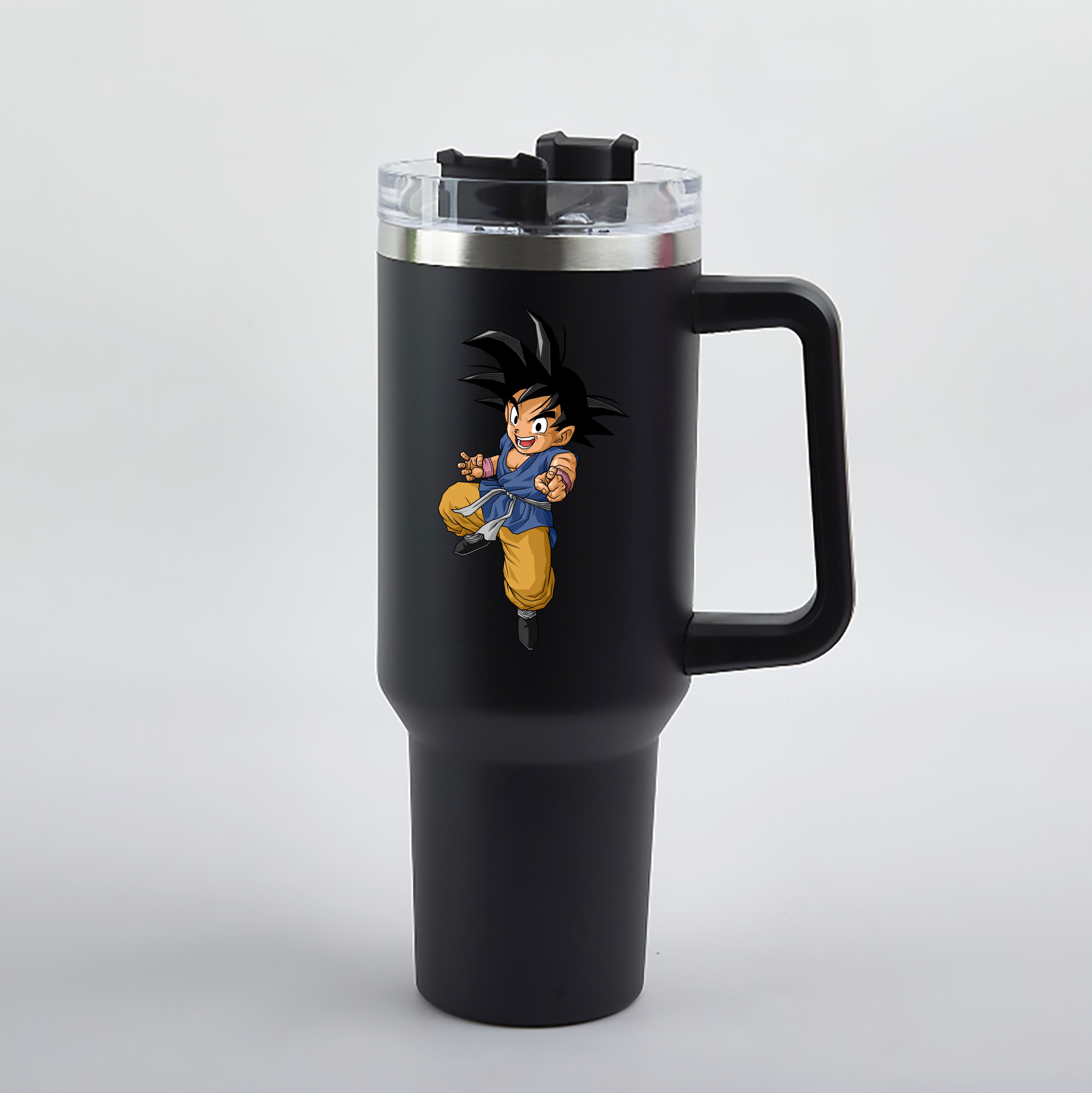 （画像用） ドラゴンボール 孫悟空（そん ごくう）Son Goku カカロット DRAGON BALL Kakarotto 1200mL車用タンブラー（カラープリント）