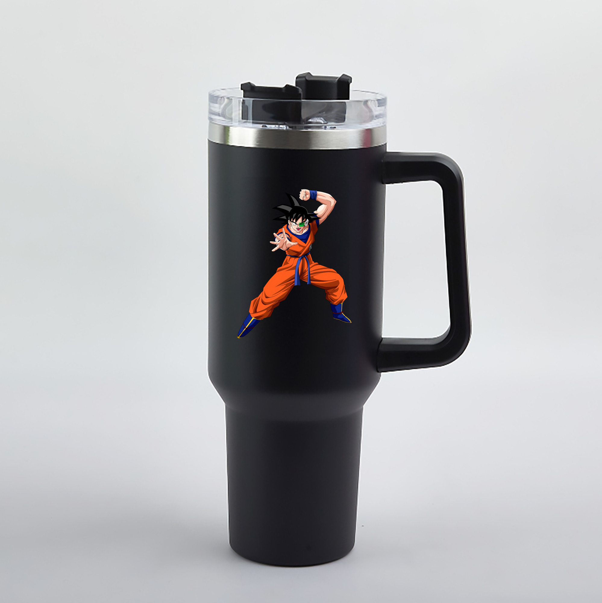 （画像用） ドラゴンボール 孫悟空（そん ごくう）Son Goku カカロット DRAGON BALL Kakarotto 1200mL車用タンブラー（カラープリント）