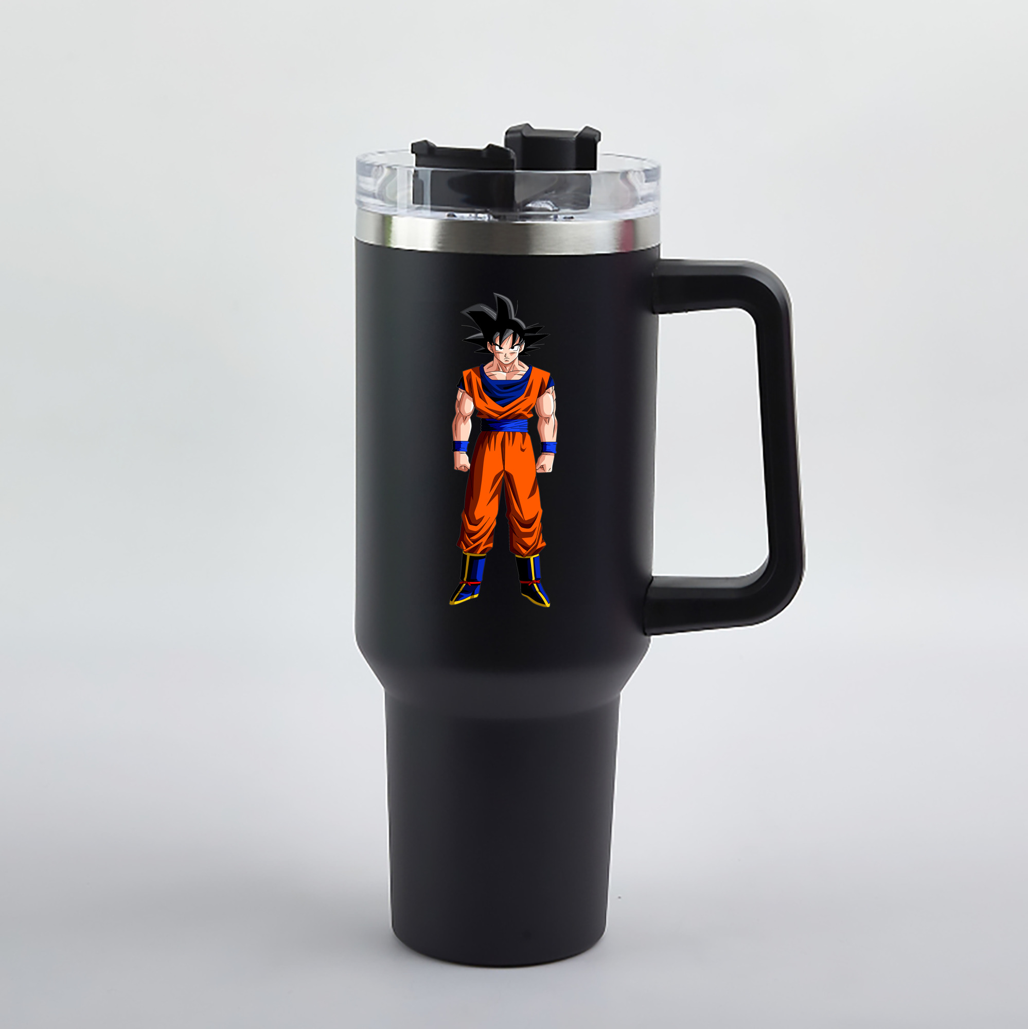 （画像用） ドラゴンボール 孫悟空（そん ごくう）Son Goku カカロット DRAGON BALL Kakarotto 1200mL車用タンブラー（カラープリント）