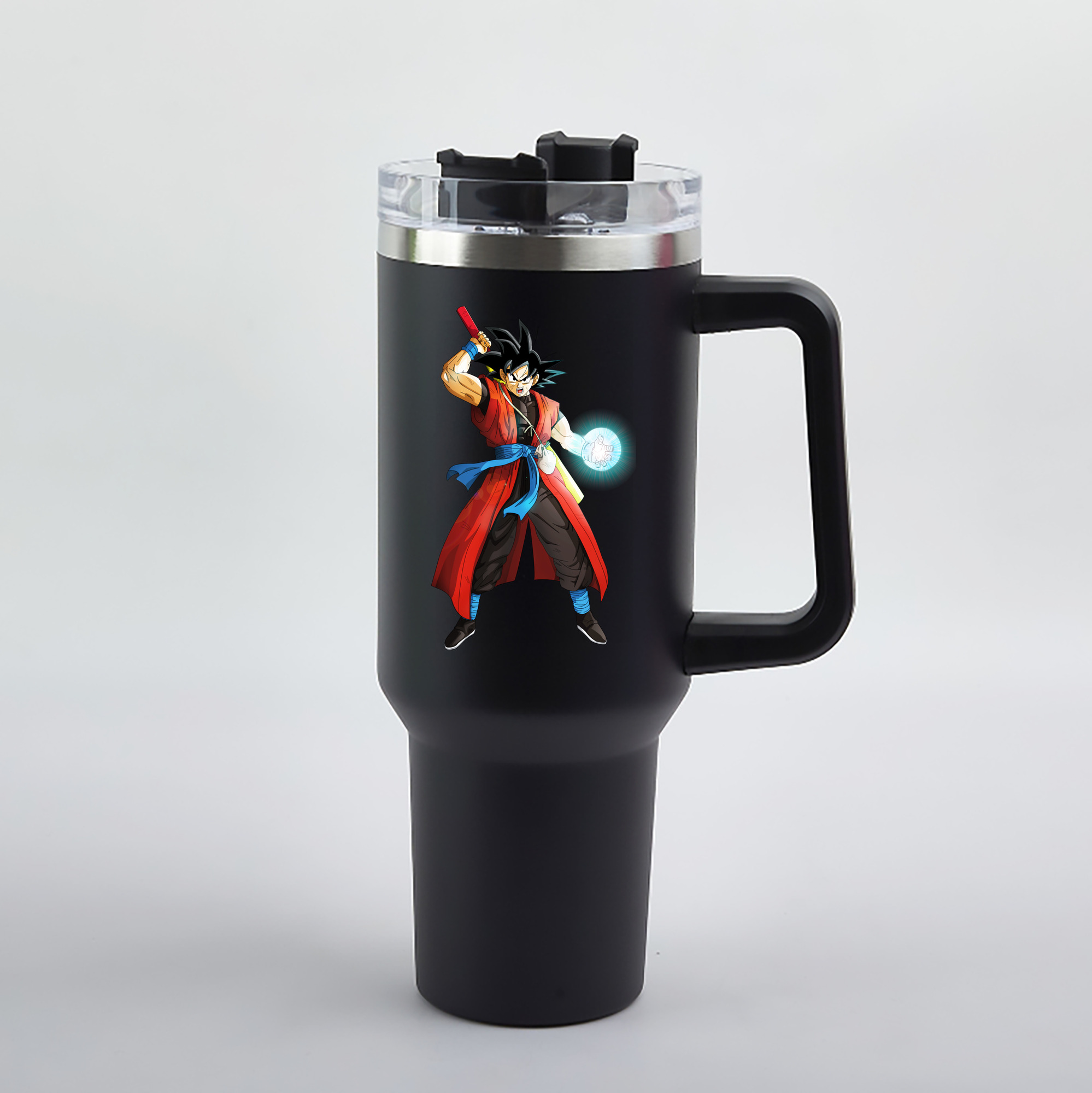 （画像用） ドラゴンボール 孫悟空（そん ごくう）Son Goku カカロット DRAGON BALL Kakarotto 1200mL車用タンブラー（カラープリント）