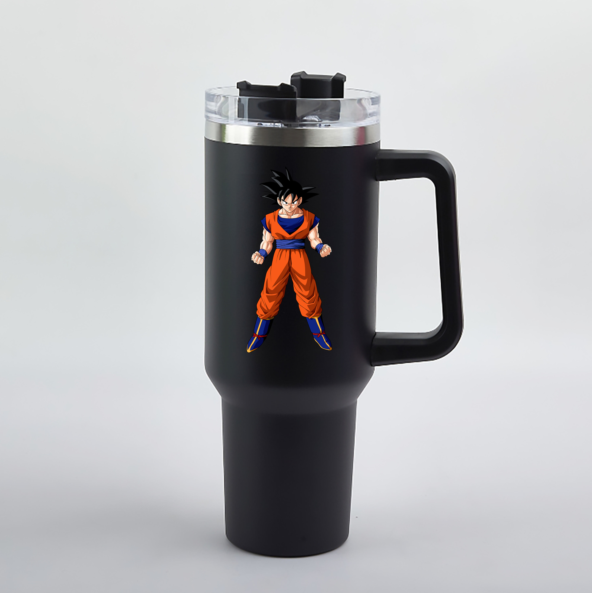 （画像用） ドラゴンボール 孫悟空（そん ごくう）Son Goku カカロット DRAGON BALL Kakarotto 1200mL車用タンブラー（カラープリント）