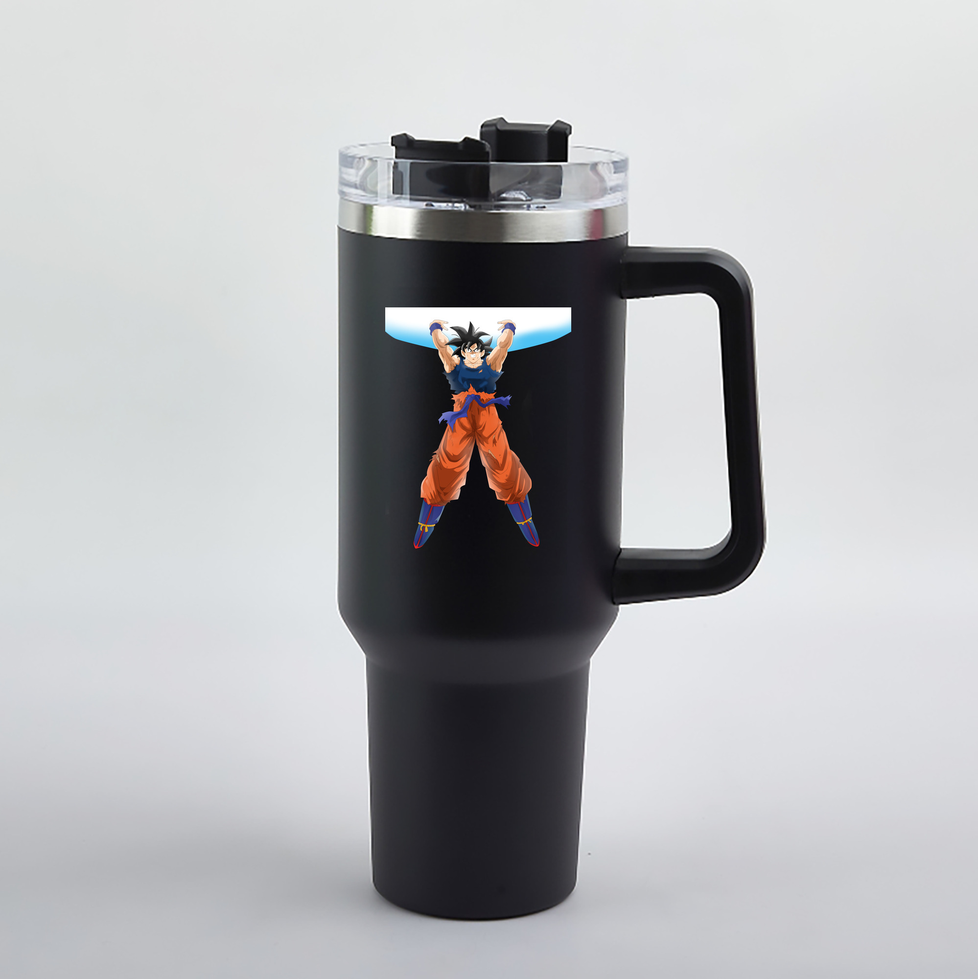 （画像用） ドラゴンボール 孫悟空（そん ごくう）Son Goku カカロット DRAGON BALL Kakarotto 1200mL車用タンブラー（カラープリント）