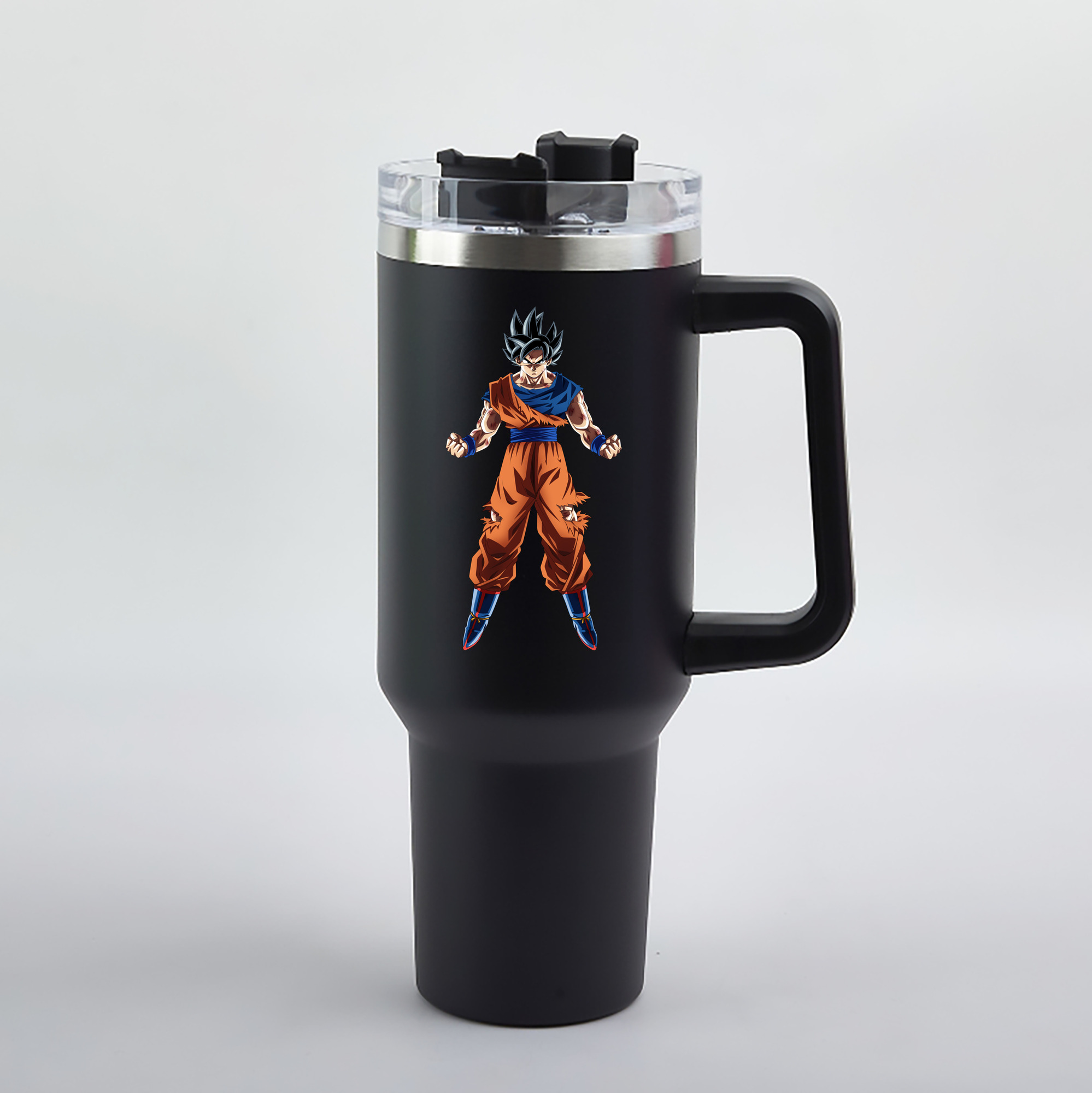 （画像用） ドラゴンボール 孫悟空（そん ごくう）Son Goku カカロット DRAGON BALL Kakarotto 1200mL車用タンブラー（カラープリント）