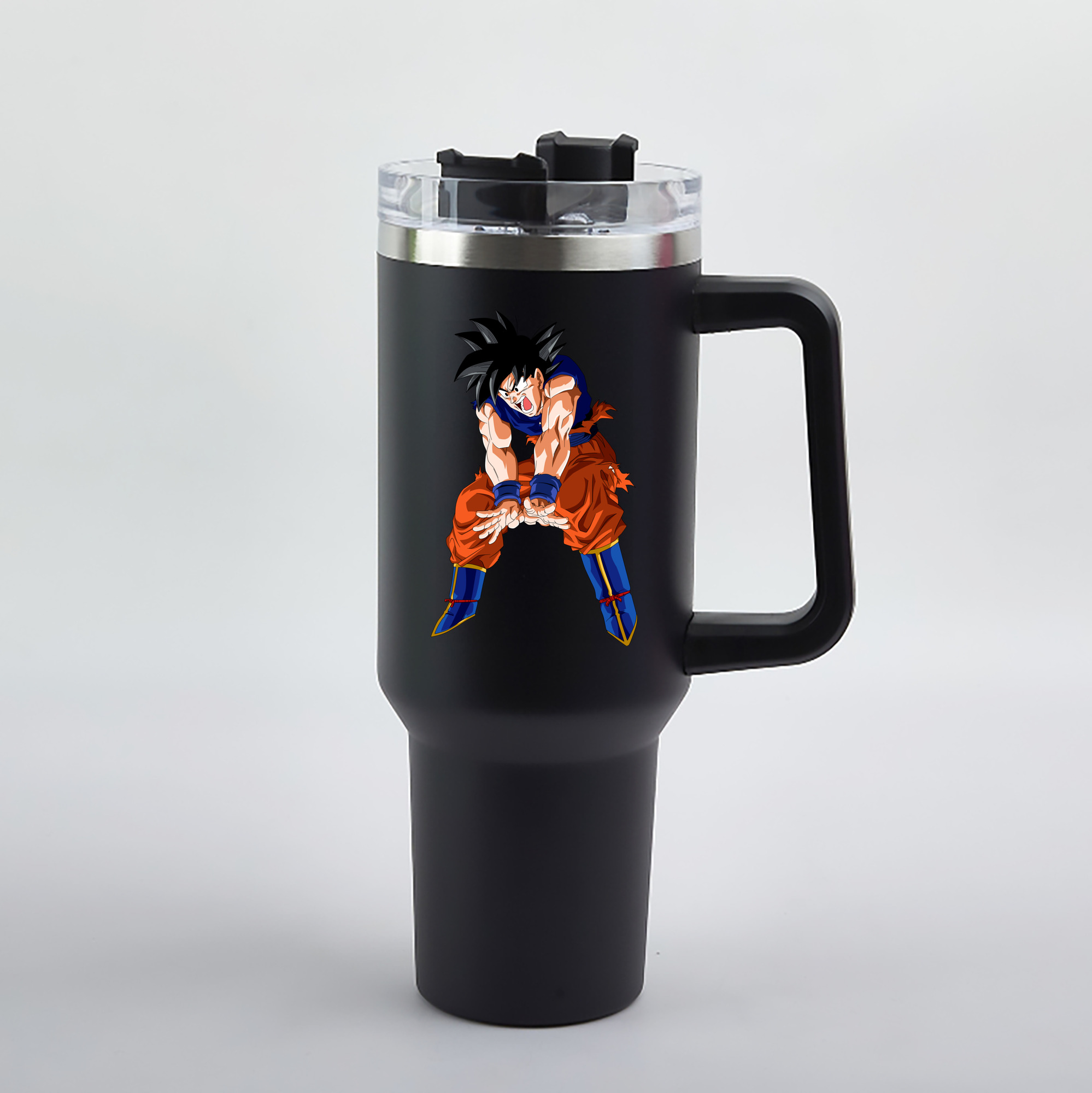 （画像用） ドラゴンボール 孫悟空（そん ごくう）Son Goku カカロット DRAGON BALL Kakarotto 1200mL車用タンブラー（カラープリント）