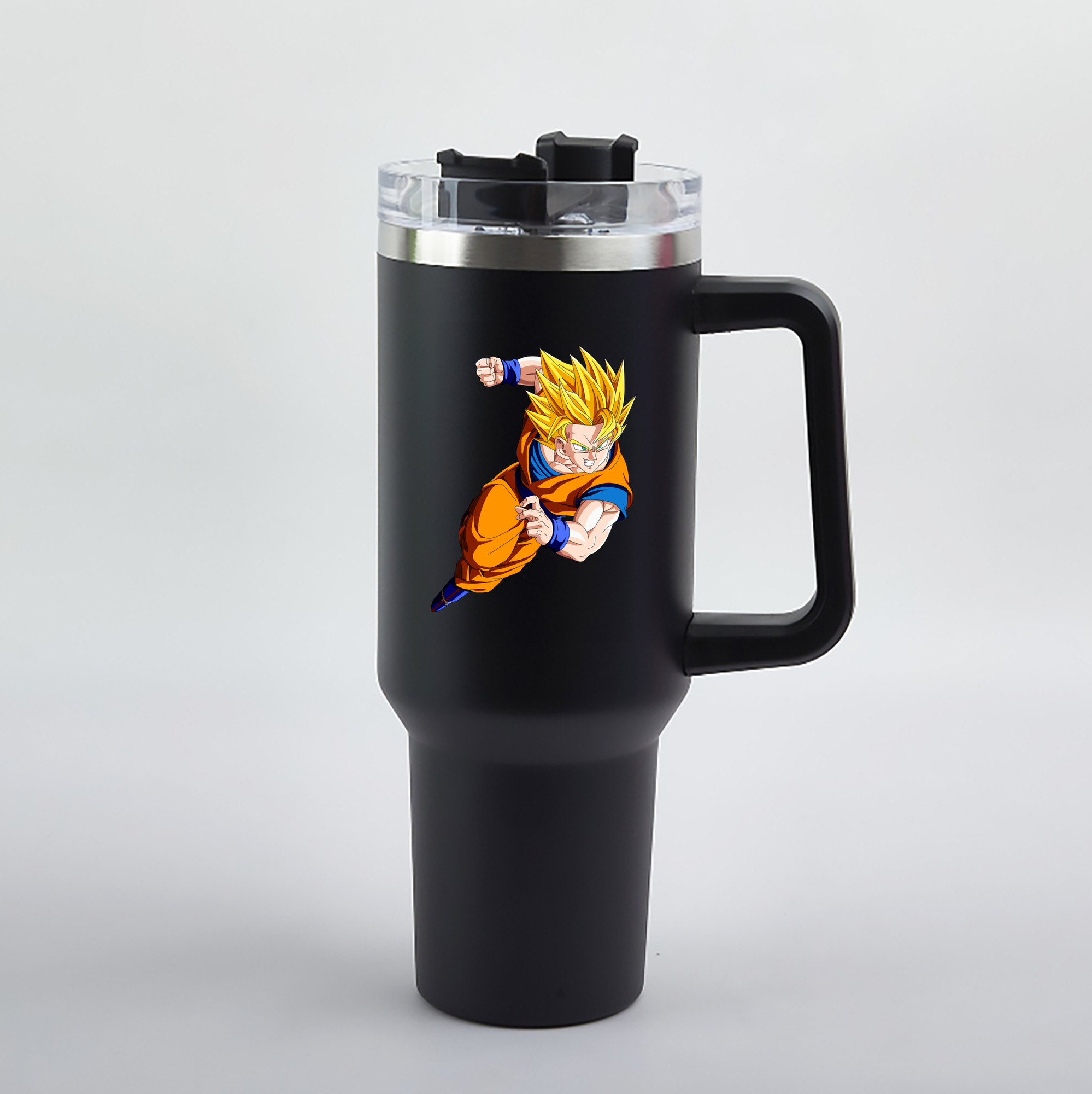 （画像用） ドラゴンボール 孫悟空（そん ごくう）Son Goku カカロット DRAGON BALL Kakarotto 1200mL車用タンブラー（カラープリント）