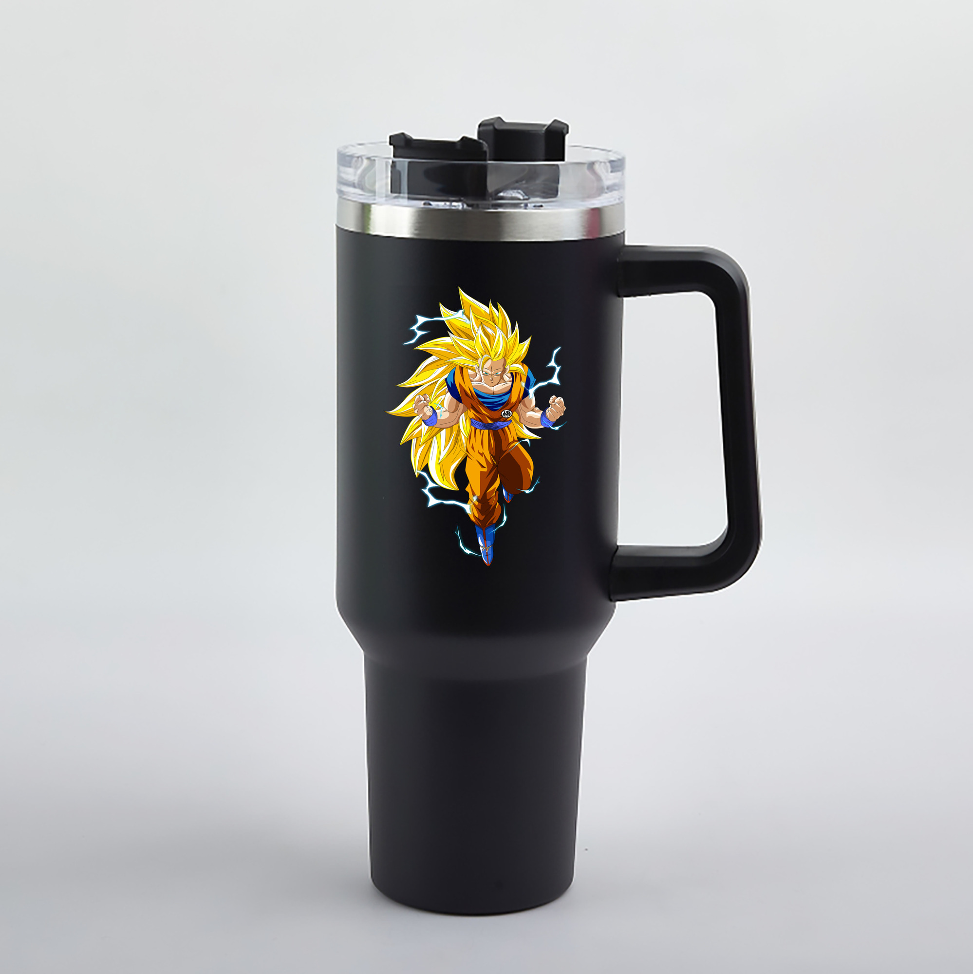 （画像用） ドラゴンボール 孫悟空（そん ごくう）Son Goku カカロット DRAGON BALL Kakarotto 1200mL車用タンブラー（カラープリント）
