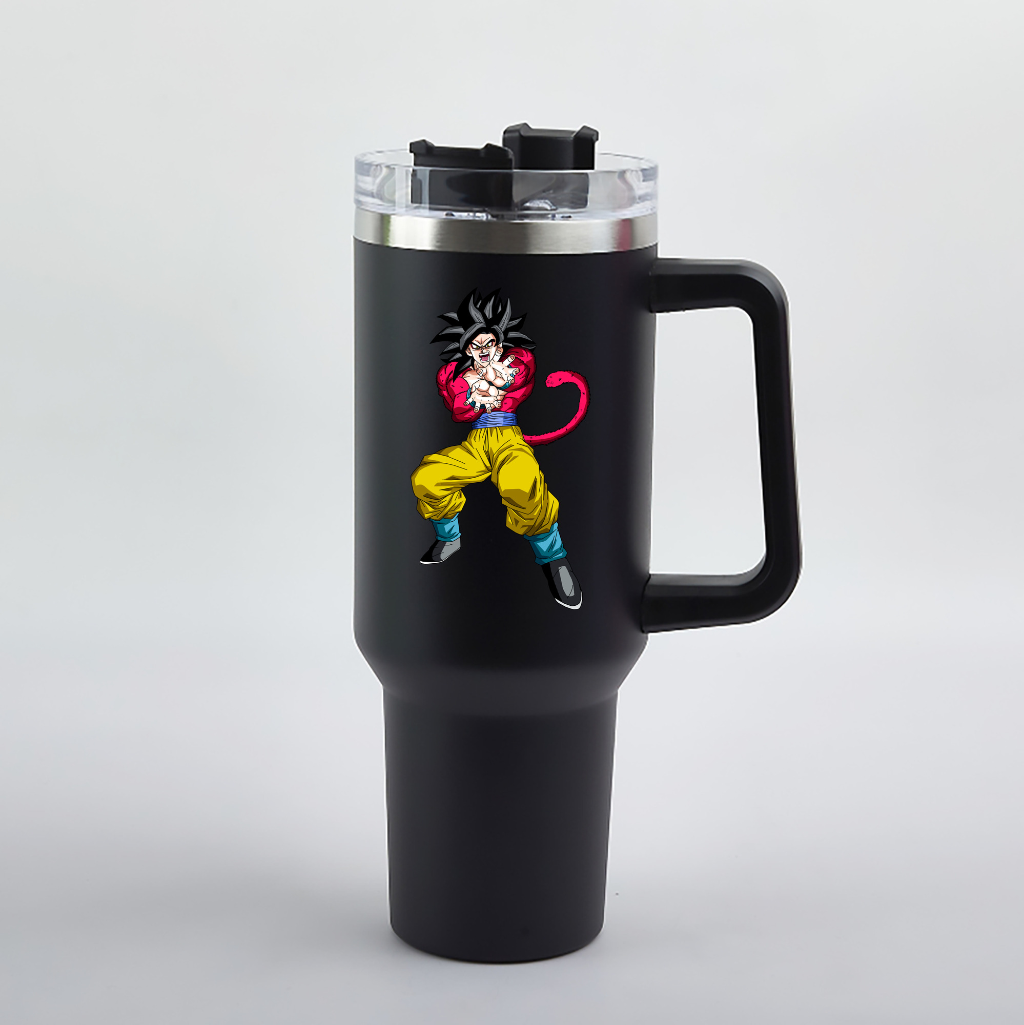 （画像用） ドラゴンボール 孫悟空（そん ごくう）Son Goku カカロット DRAGON BALL Kakarotto 1200mL車用タンブラー（カラープリント）