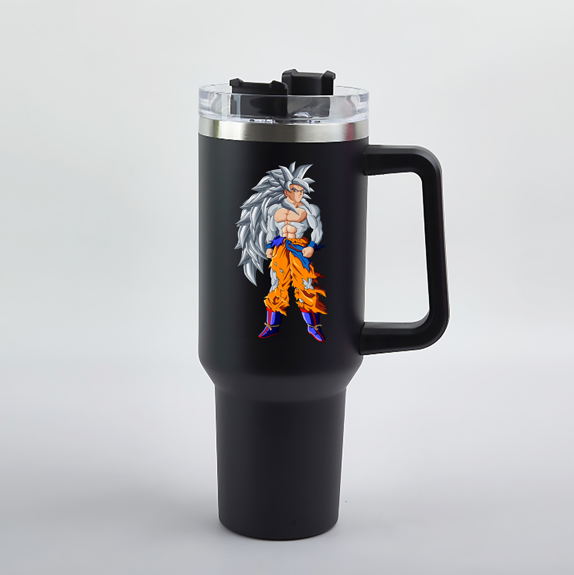 （画像用） ドラゴンボール 孫悟空（そん ごくう）Son Goku カカロット DRAGON BALL Kakarotto 1200mL車用タンブラー（カラープリント）