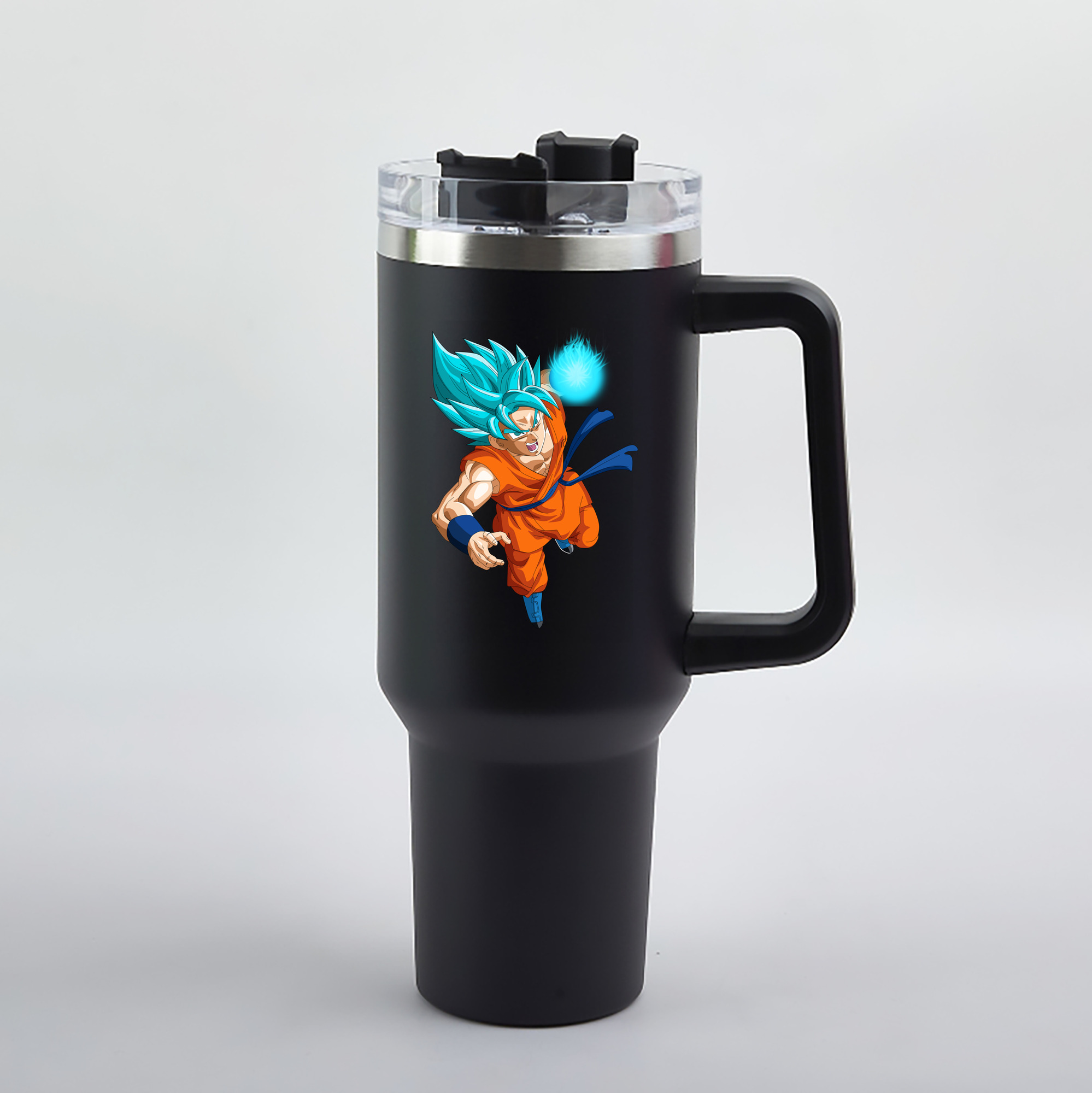 （画像用） ドラゴンボール 孫悟空（そん ごくう）Son Goku カカロット DRAGON BALL Kakarotto 1200mL車用タンブラー（カラープリント）