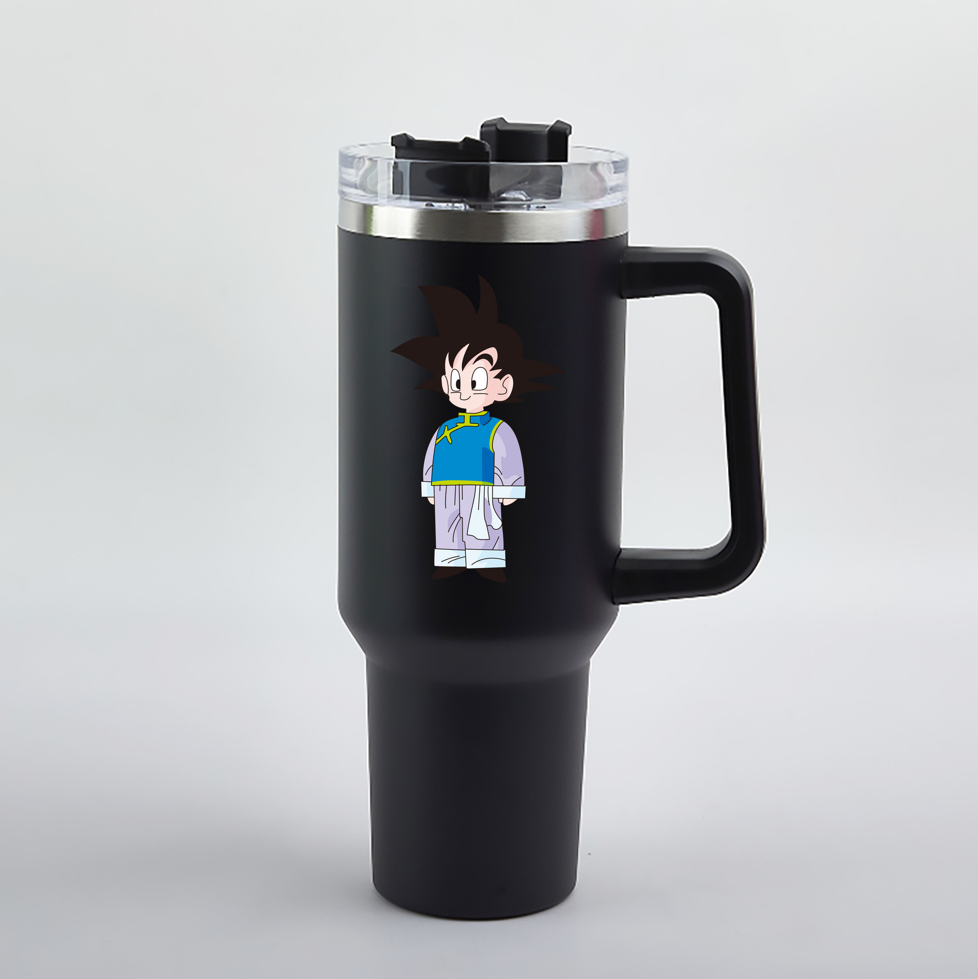 （画像用） ドラゴンボール 孫悟空（そん ごくう）Son Goku カカロット DRAGON BALL Kakarotto 1200mL車用タンブラー（カラープリント）