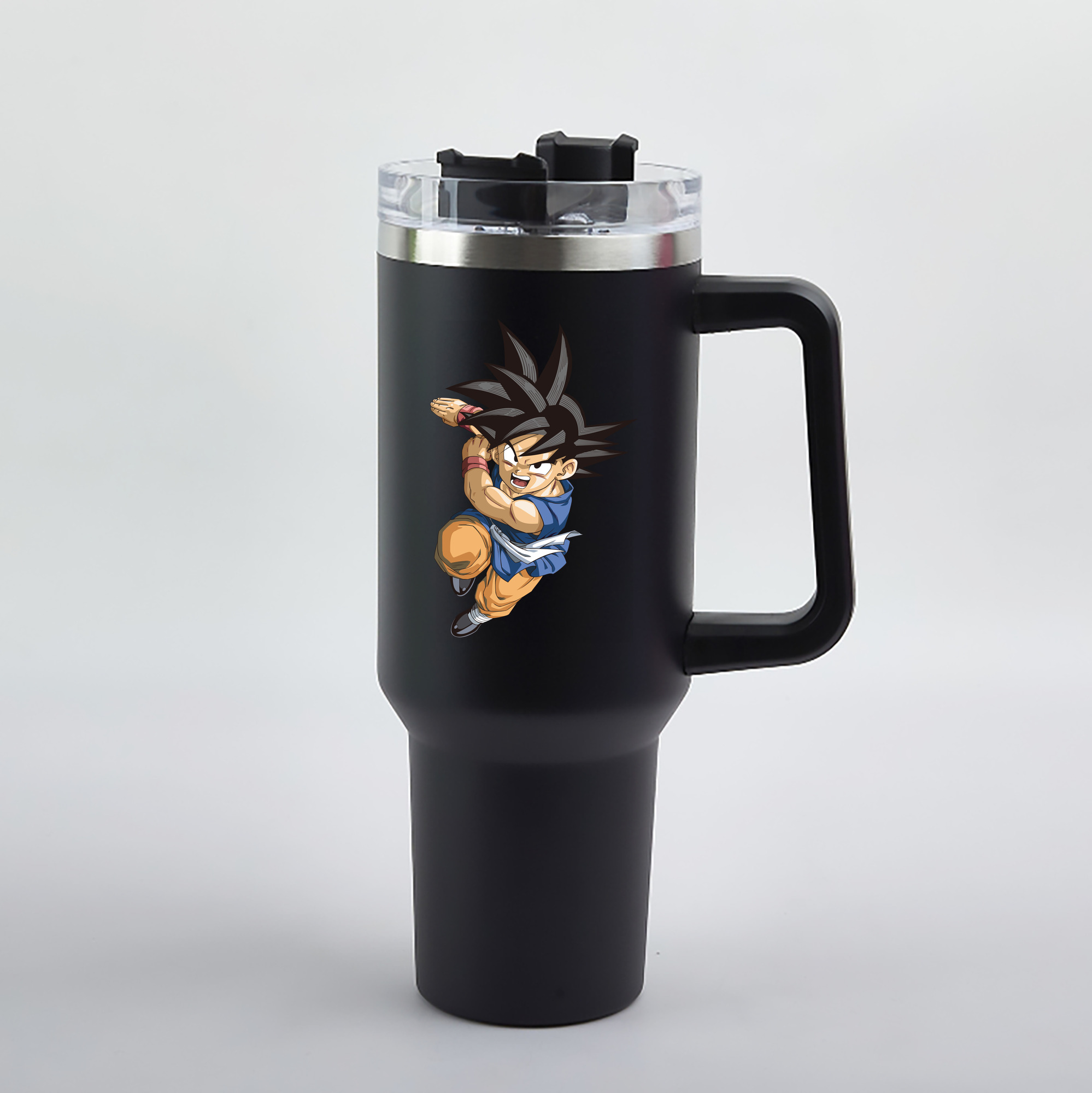 （画像用） ドラゴンボール 孫悟空（そん ごくう）Son Goku カカロット DRAGON BALL Kakarotto 1200mL車用タンブラー（カラープリント）