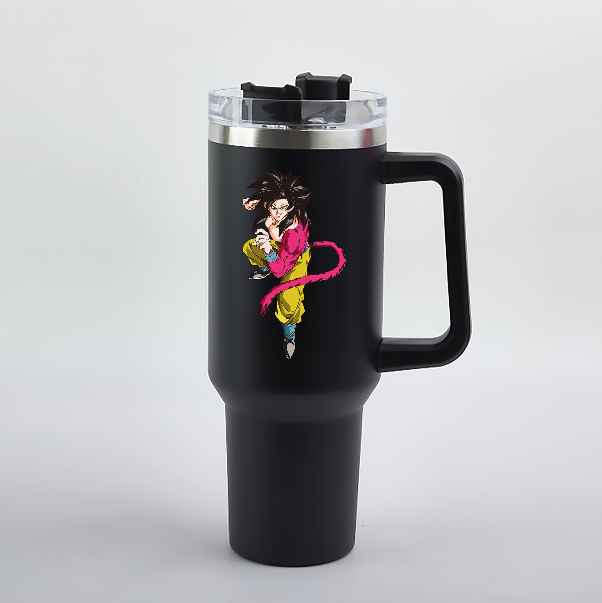（画像用） ドラゴンボール 孫悟空（そん ごくう）Son Goku カカロット DRAGON BALL Kakarotto 1200mL車用タンブラー（カラープリント）