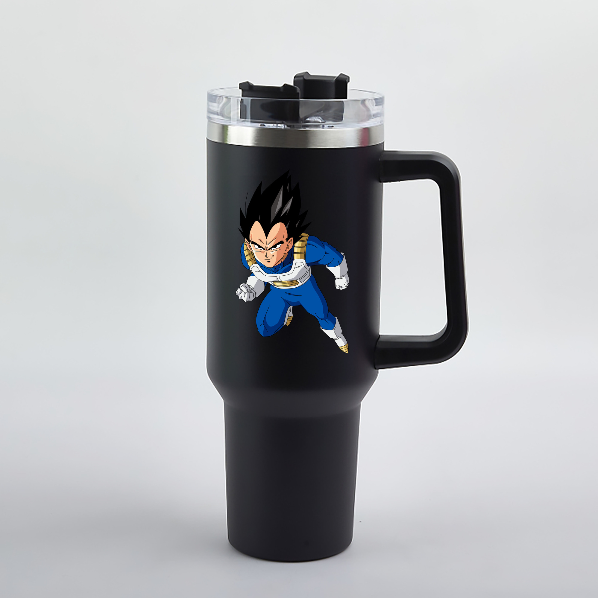 （画像用） ドラゴンボール ベジータ四世（Bejīta Yonsei）DRAGON BALL Vegeta IV 1200mL車用タンブラー（カラープリント）
