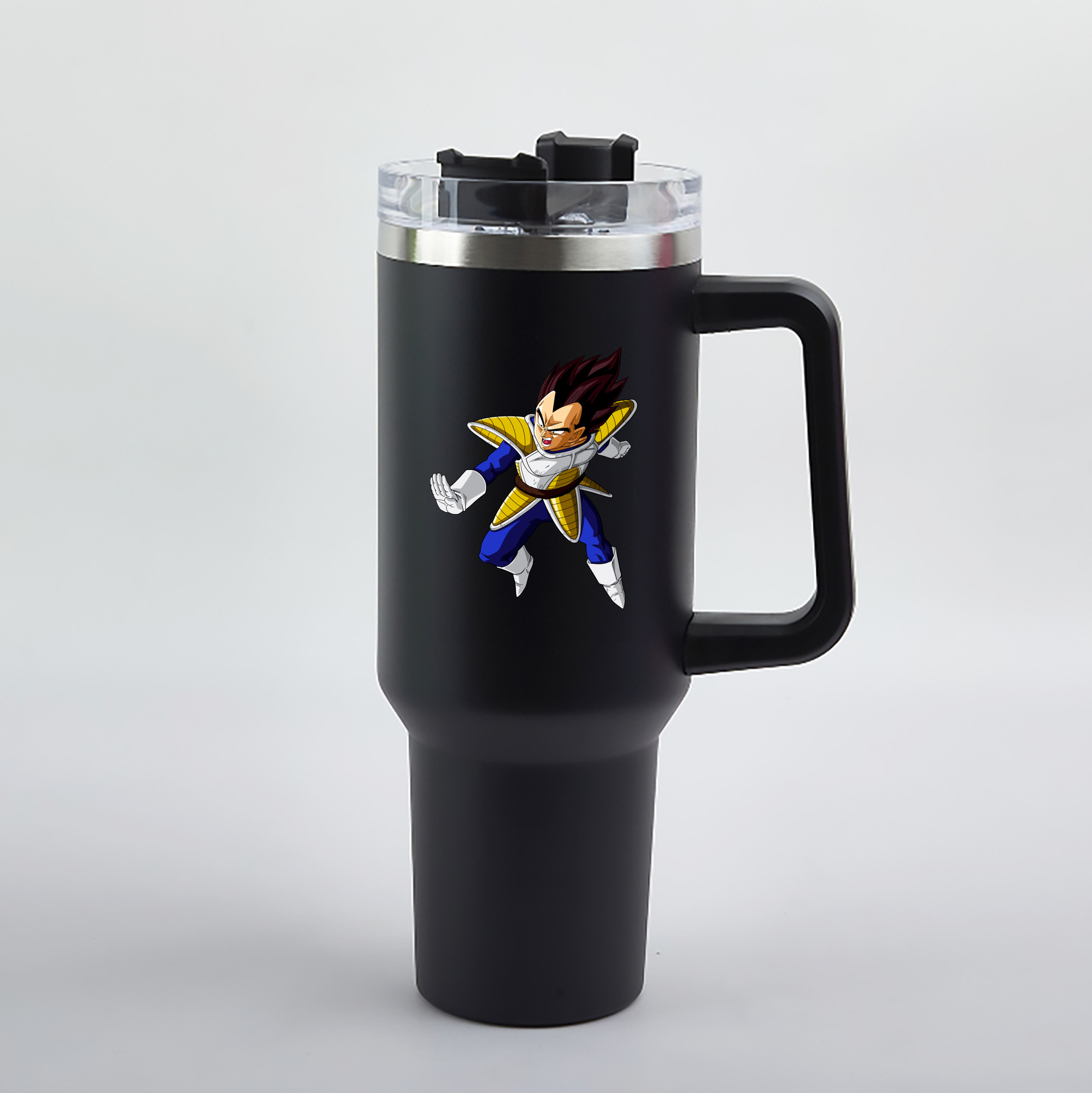 （画像用） ドラゴンボール ベジータ四世（Bejīta Yonsei）DRAGON BALL Vegeta IV 1200mL車用タンブラー（カラープリント）