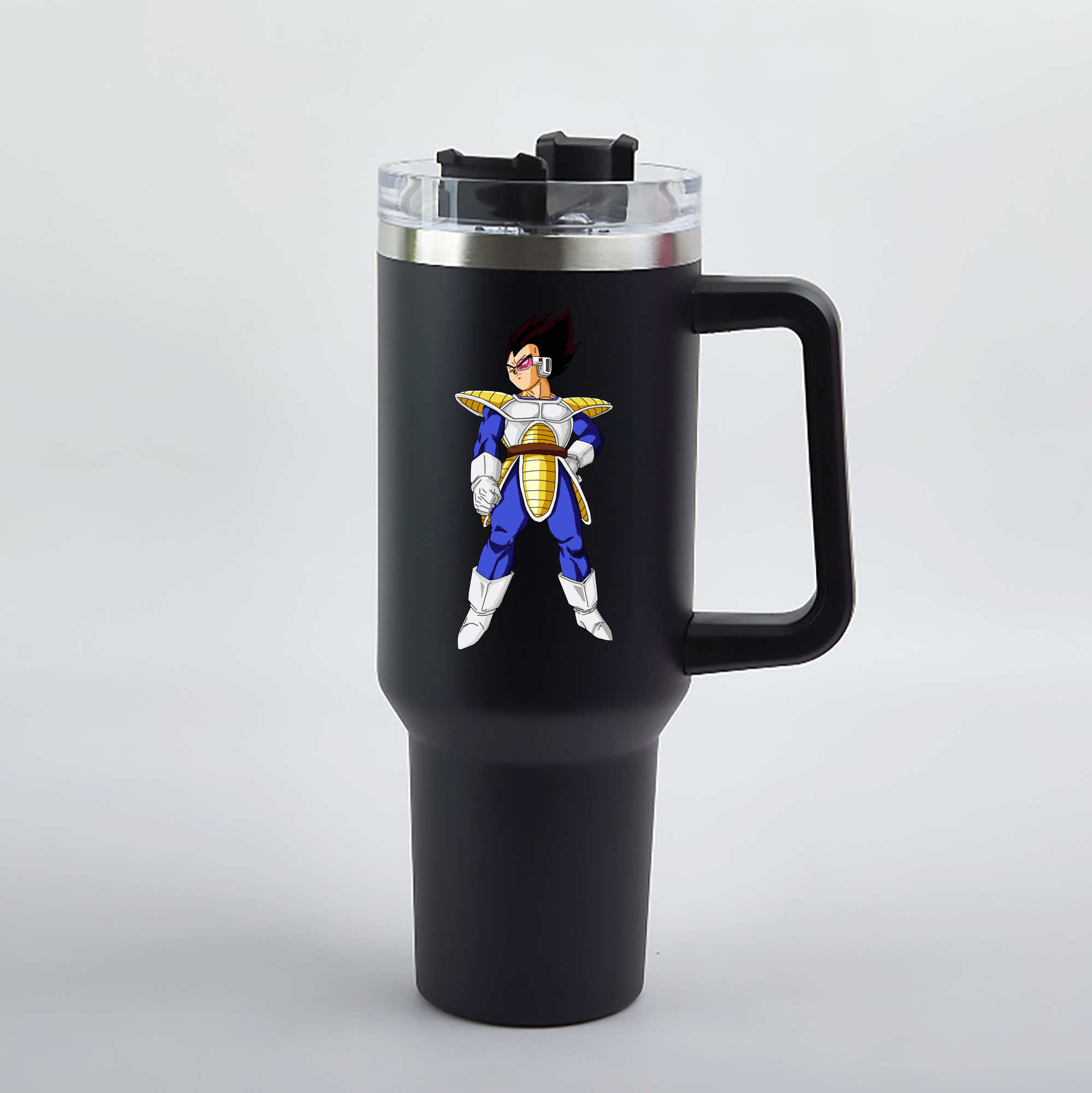 （画像用） ドラゴンボール ベジータ四世（Bejīta Yonsei）DRAGON BALL Vegeta IV 1200mL車用タンブラー（カラープリント）