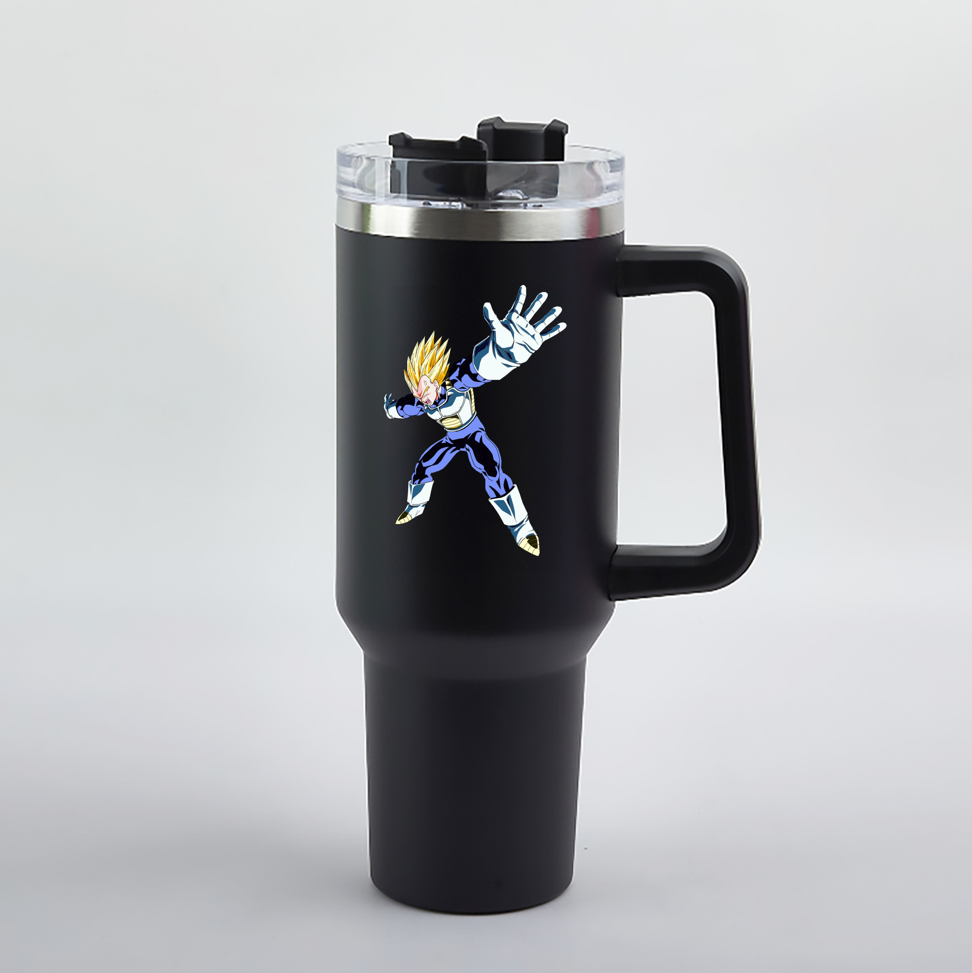 （画像用） ドラゴンボール ベジータ四世（Bejīta Yonsei）DRAGON BALL Vegeta IV 1200mL車用タンブラー（カラープリント）