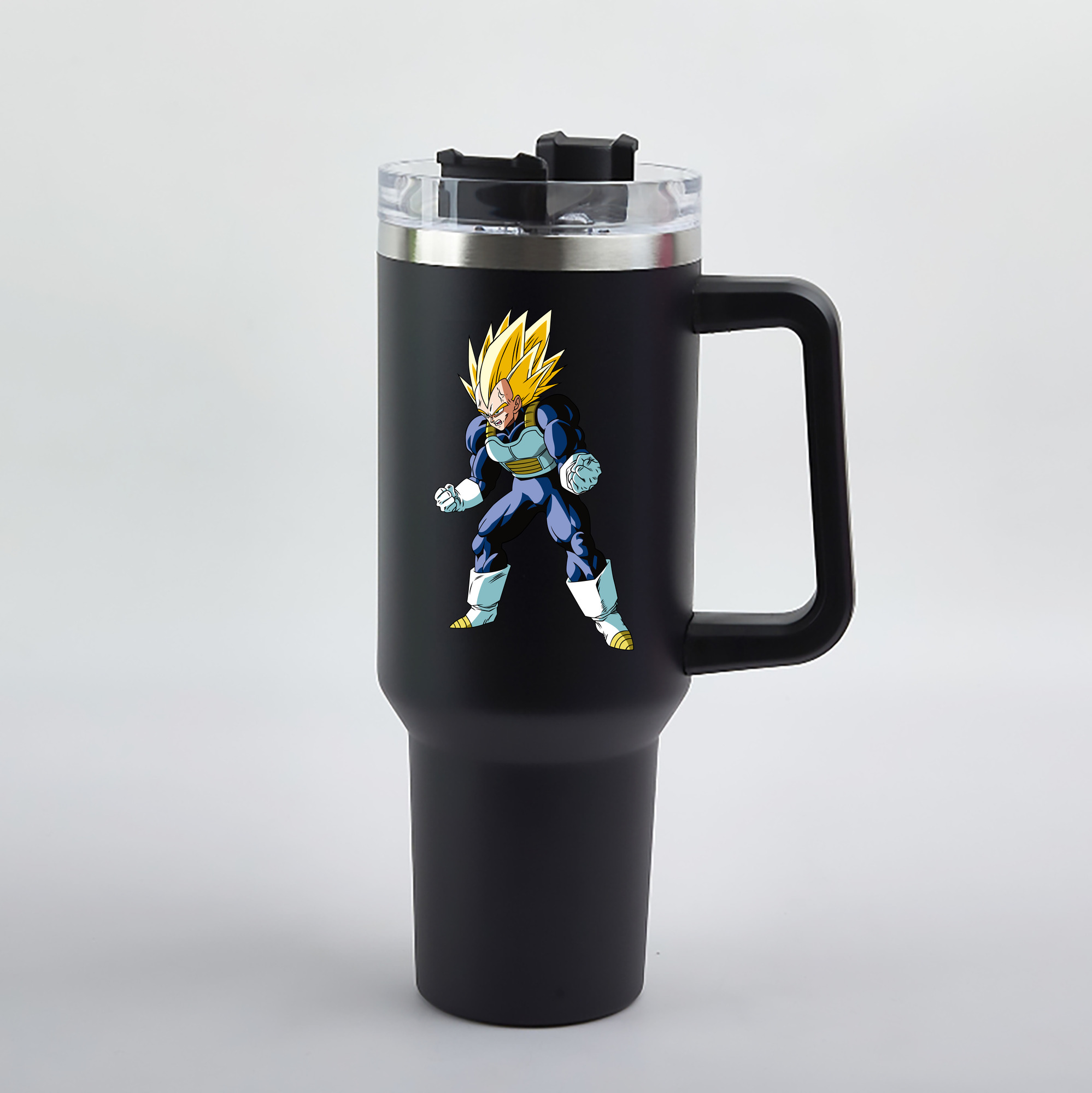（画像用） ドラゴンボール ベジータ四世（Bejīta Yonsei）DRAGON BALL Vegeta IV 1200mL車用タンブラー（カラープリント）