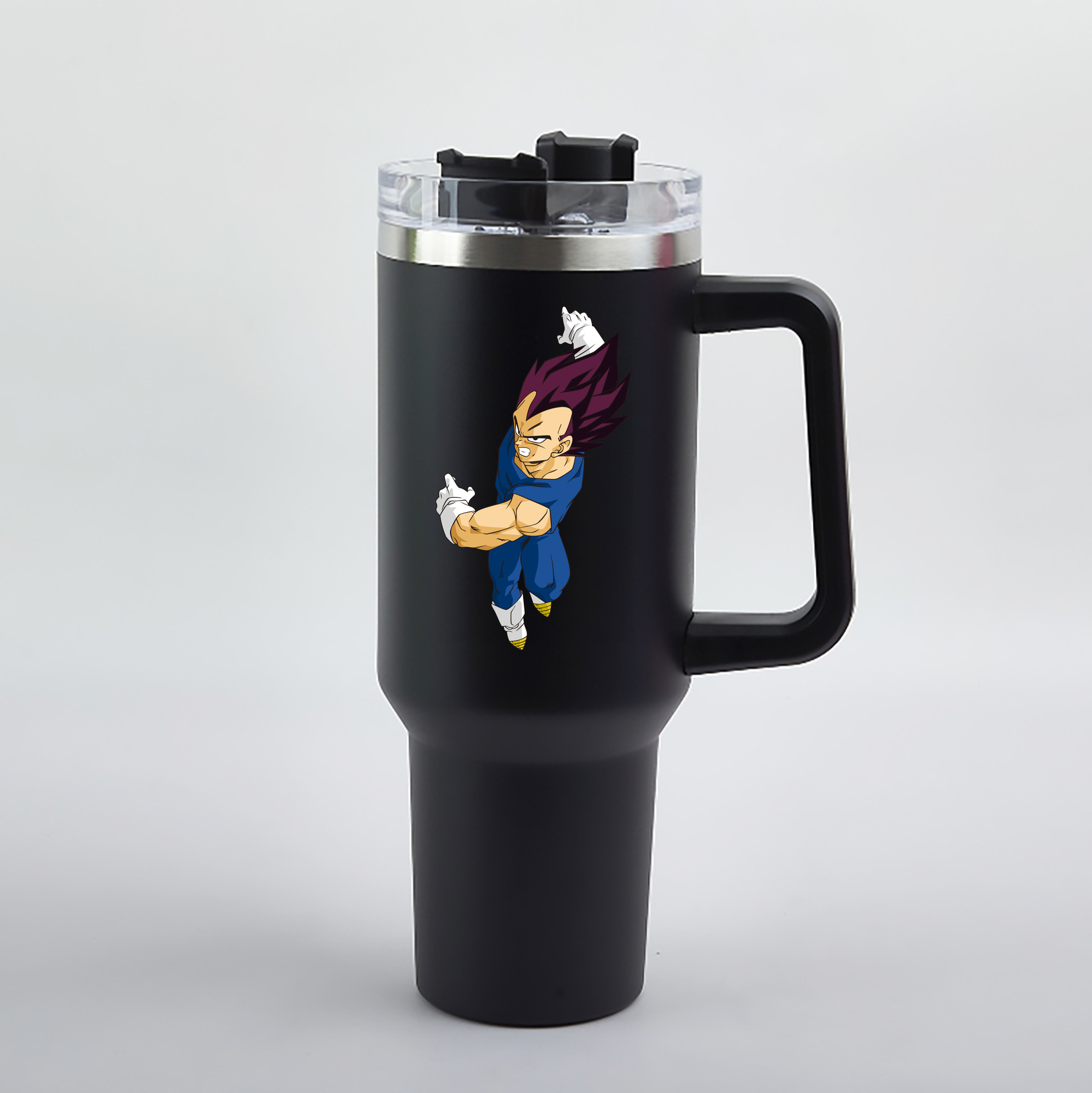 （画像用） ドラゴンボール ベジータ四世（Bejīta Yonsei）DRAGON BALL Vegeta IV 1200mL車用タンブラー（カラープリント）