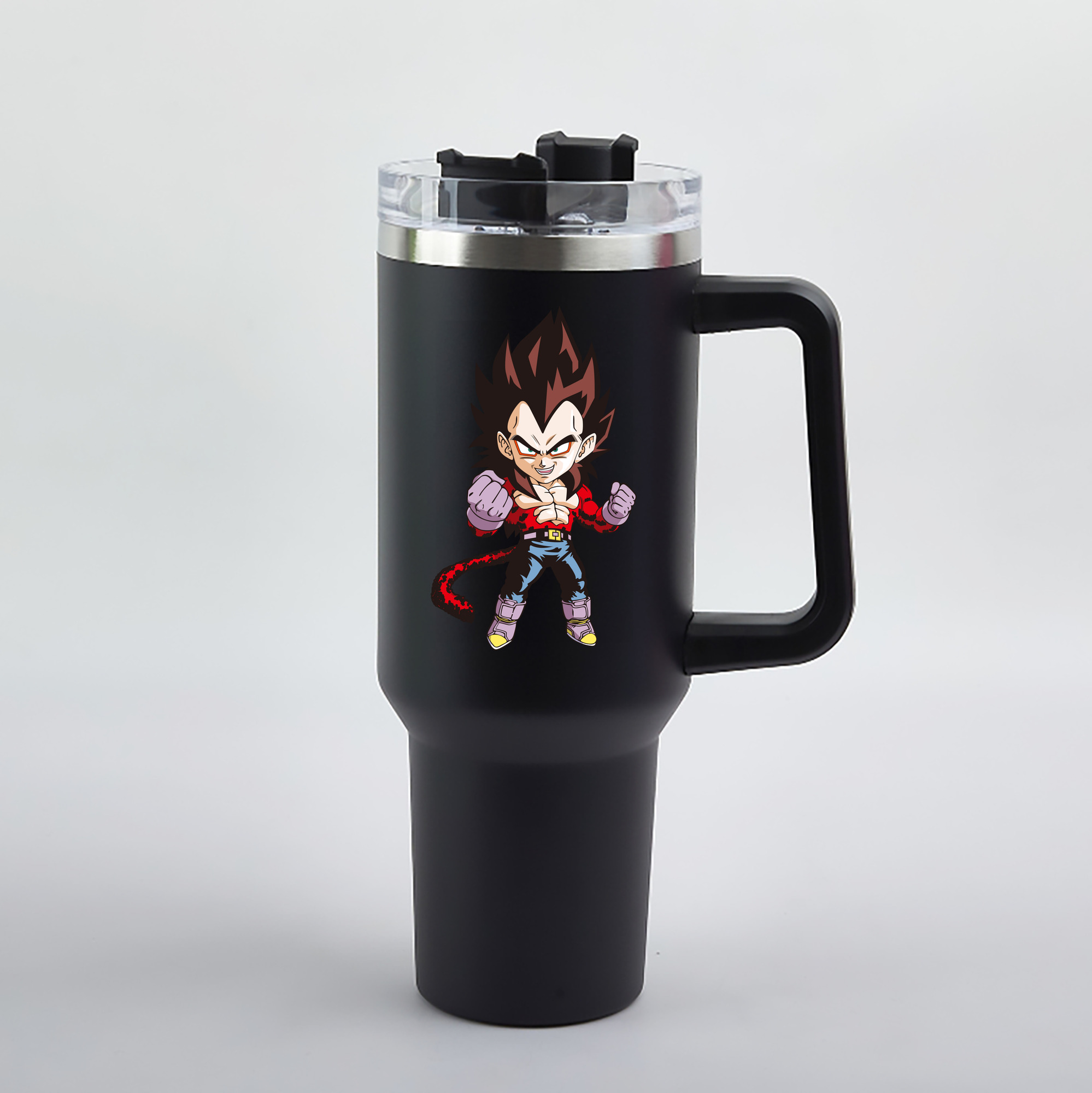 （画像用） ドラゴンボール ベジータ四世（Bejīta Yonsei）DRAGON BALL Vegeta IV 1200mL車用タンブラー（カラープリント）
