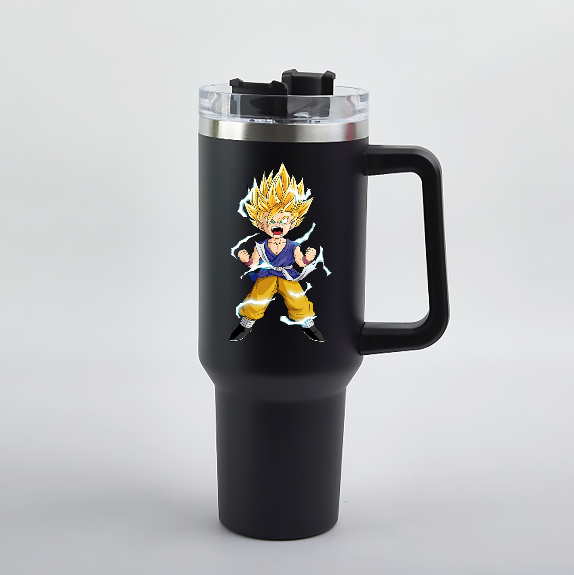 （画像用） ドラゴンボール 孫 悟飯（そんごはん）DRAGON BALL Son Gohan 1200mL車用タンブラー（カラープリント）