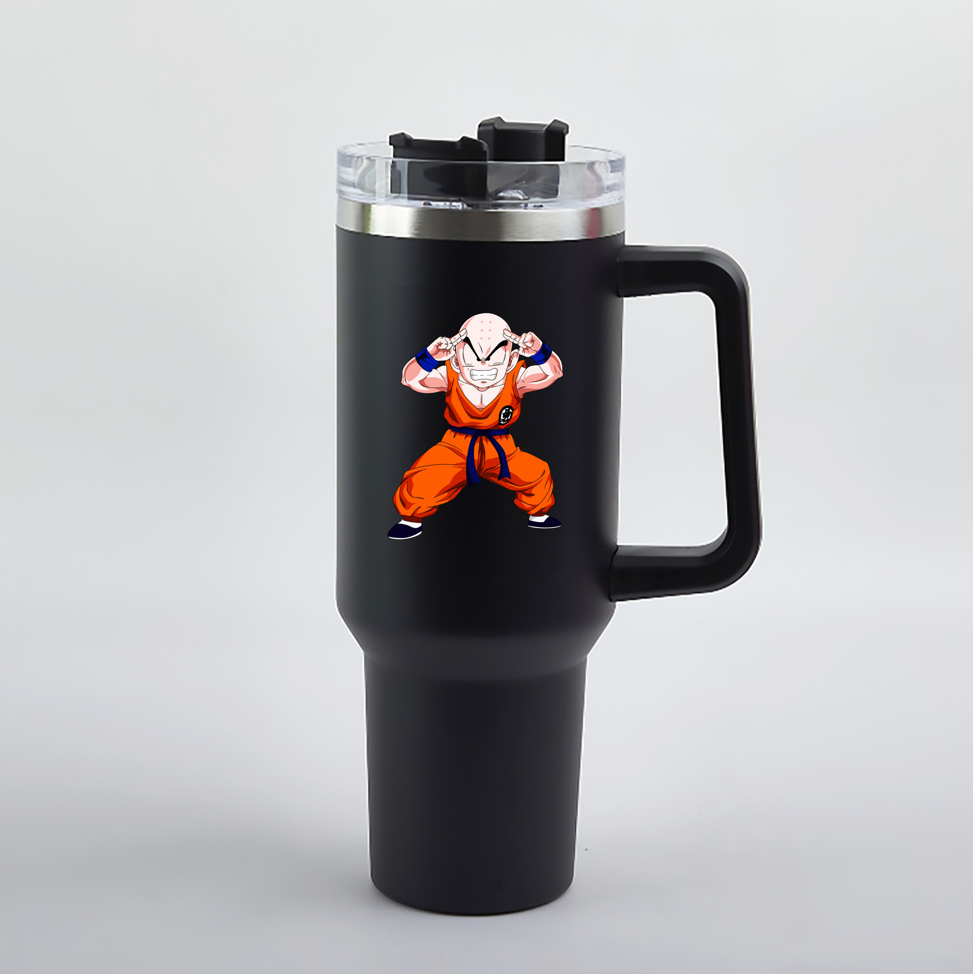 （画像用） ドラゴンボール クリリン DRAGON BALL krillin 1200mL車用タンブラー（カラープリント）