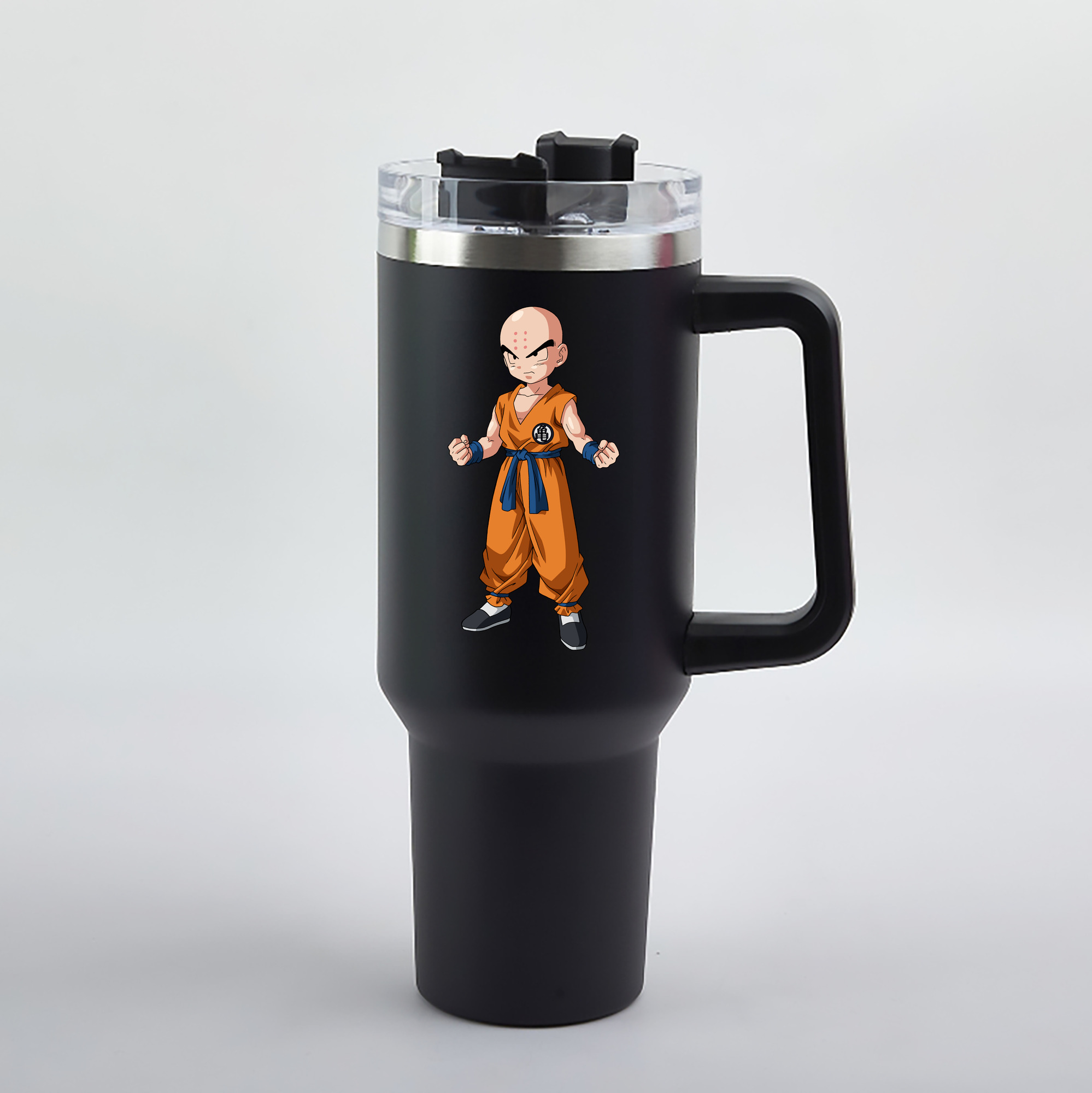 （画像用） ドラゴンボール クリリン DRAGON BALL krillin 1200mL車用タンブラー（カラープリント）