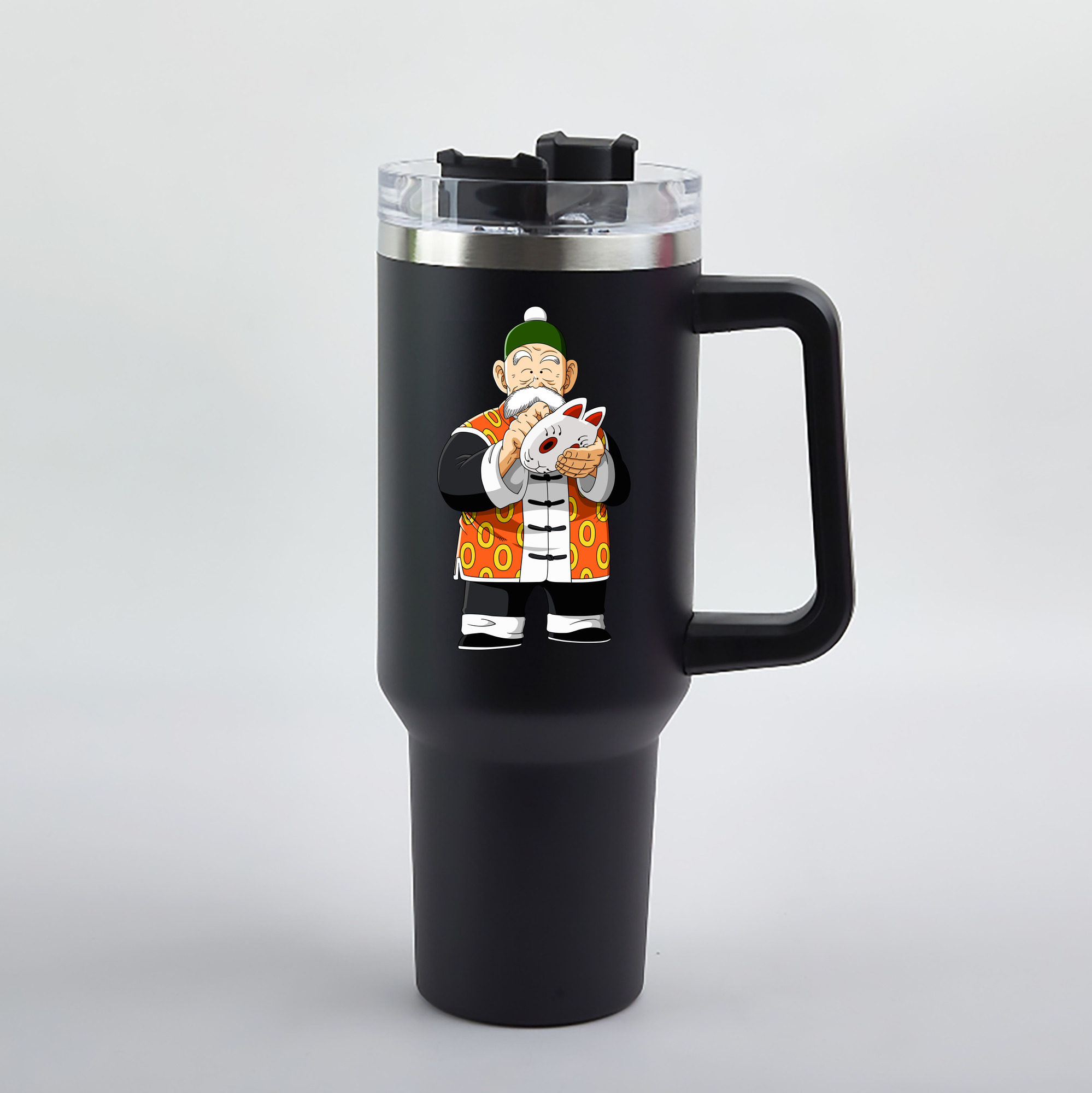 （画像用） ドラゴンボール 亀仙人（かめせんにん） DRAGON BALL Master Roshi Kame Sennin 1200mL車用タンブラー（カラープリント）