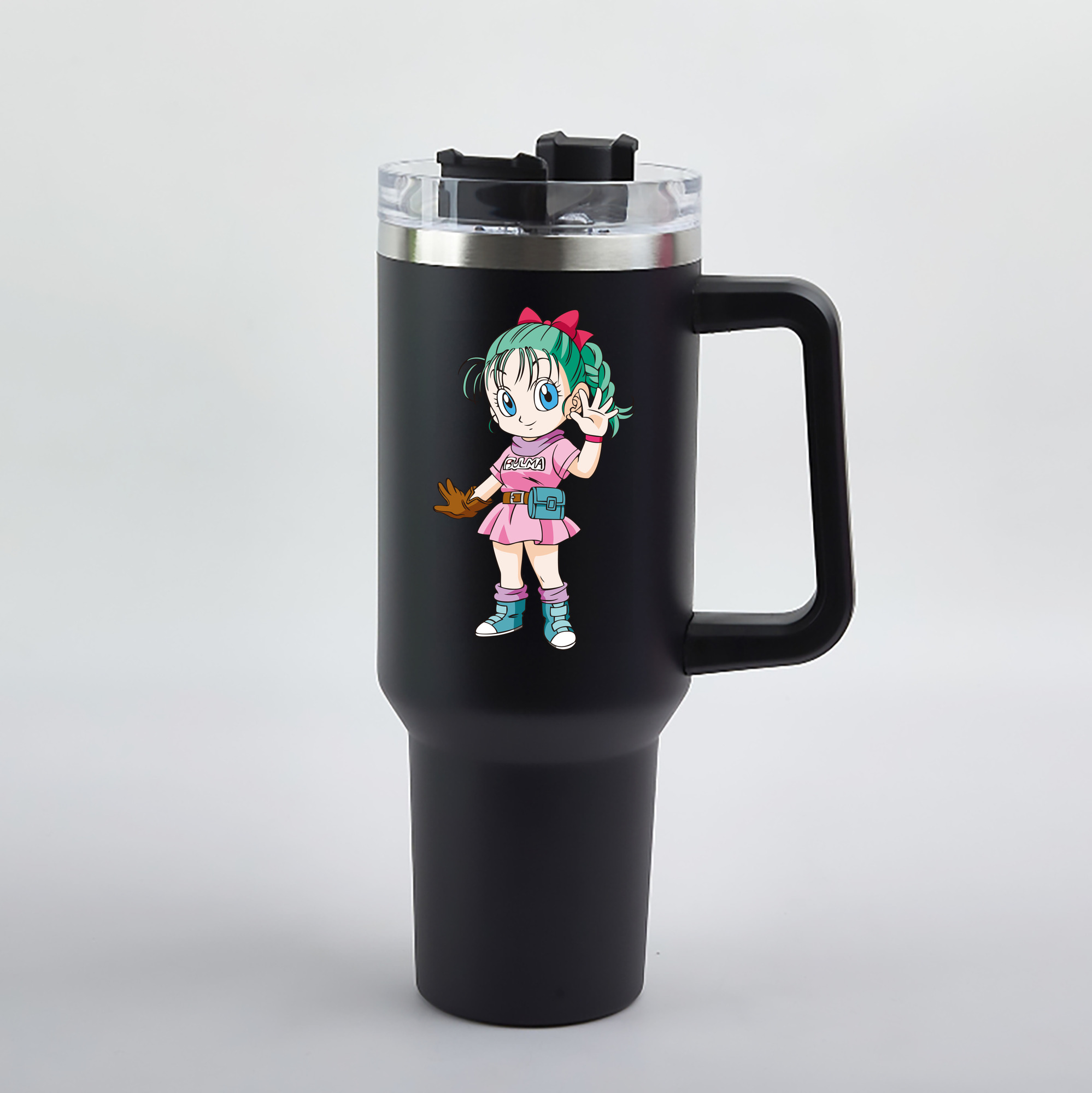 （画像用） ドラゴンボール ブルマ DRAGON BALL Bulma 1200mL車用タンブラー（カラープリント）
