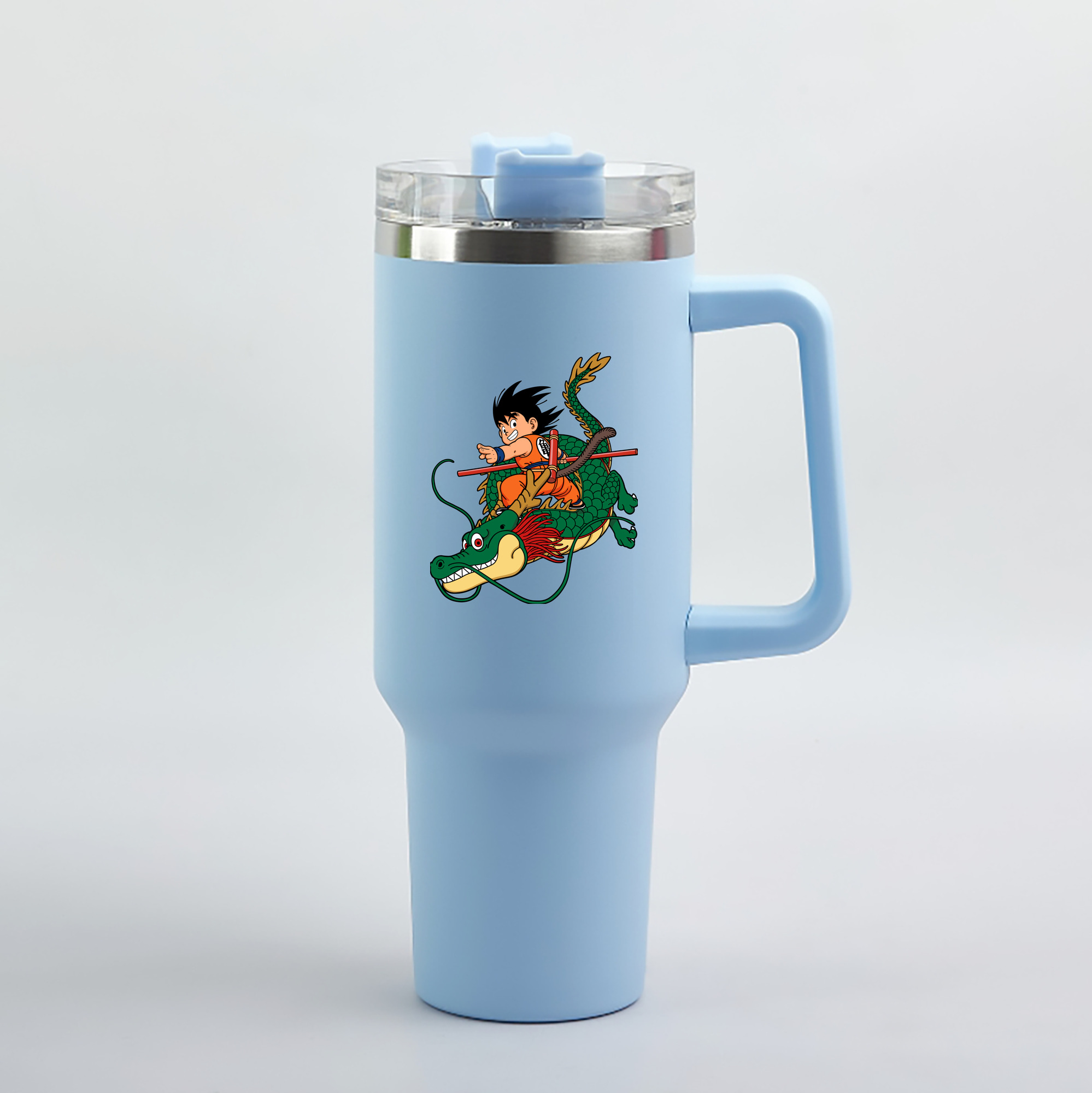（画像用） ドラゴンボール 孫悟空（そん ごくう）Son Goku カカロット DRAGON BALL Kakarotto 1200mL車用タンブラー（カラープリント）