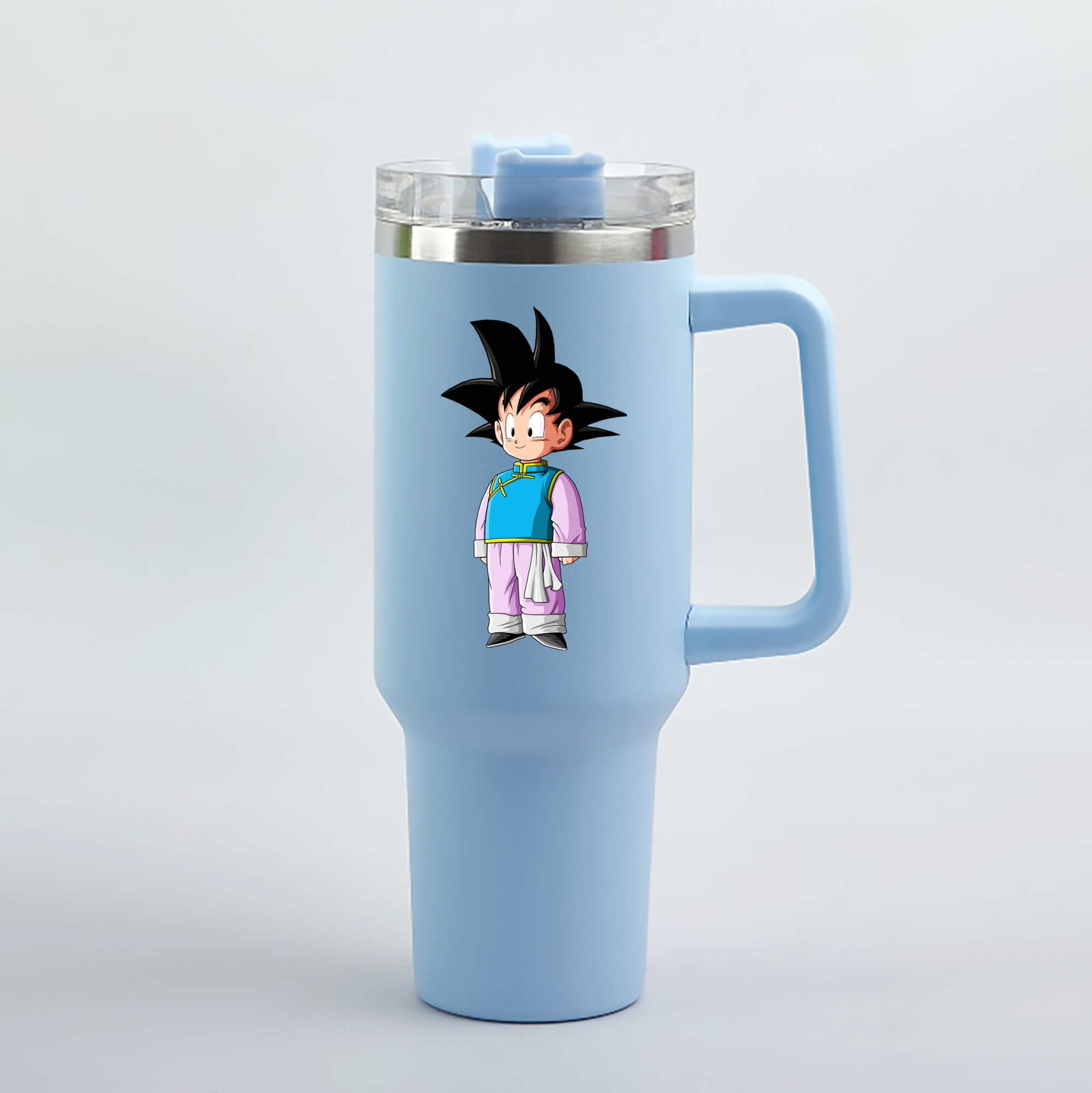 （画像用） ドラゴンボール 孫悟空（そん ごくう）Son Goku カカロット DRAGON BALL Kakarotto 1200mL車用タンブラー（カラープリント）
