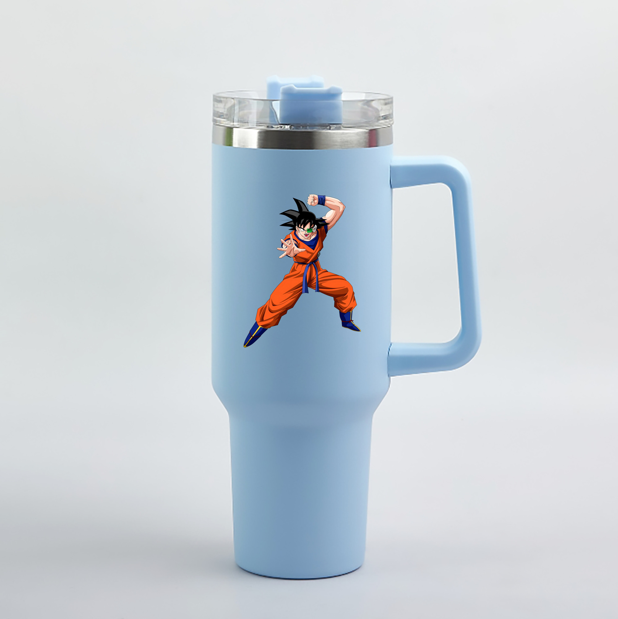 （画像用） ドラゴンボール 孫悟空（そん ごくう）Son Goku カカロット DRAGON BALL Kakarotto 1200mL車用タンブラー（カラープリント）