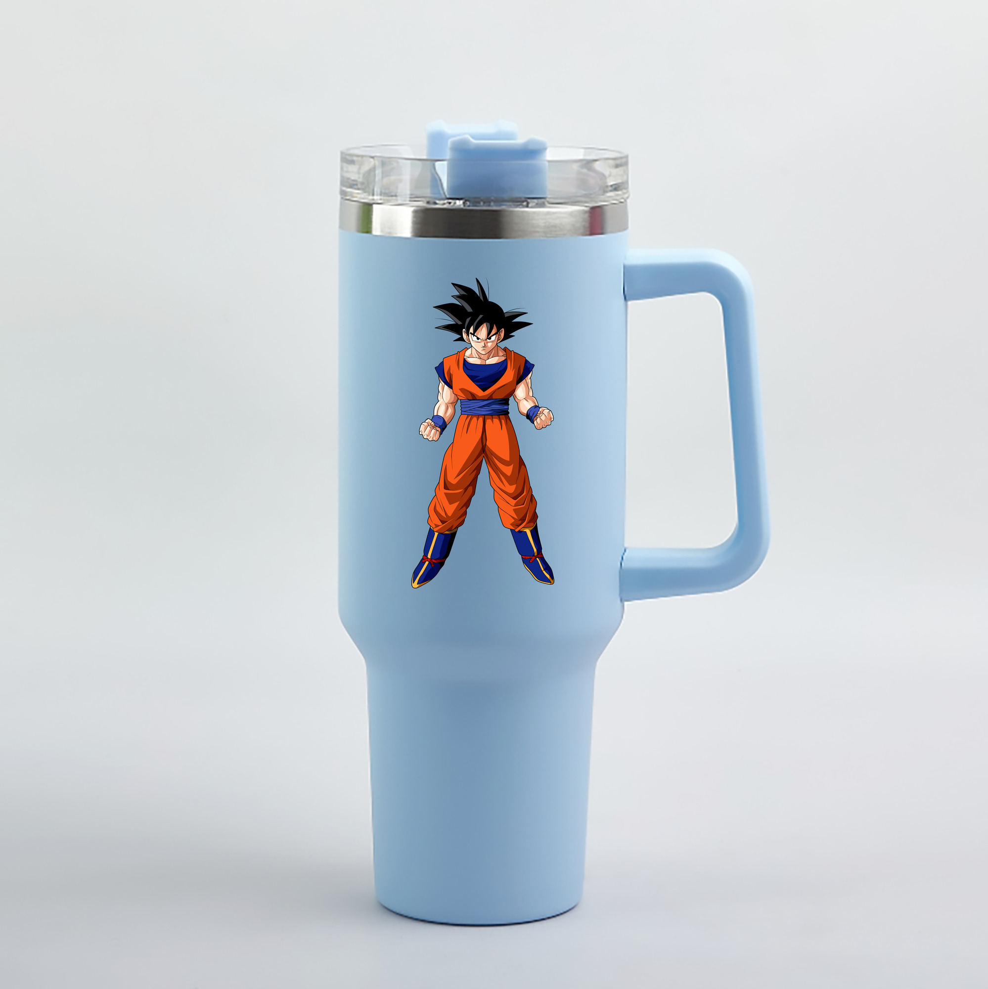 （画像用） ドラゴンボール 孫悟空（そん ごくう）Son Goku カカロット DRAGON BALL Kakarotto 1200mL車用タンブラー（カラープリント）
