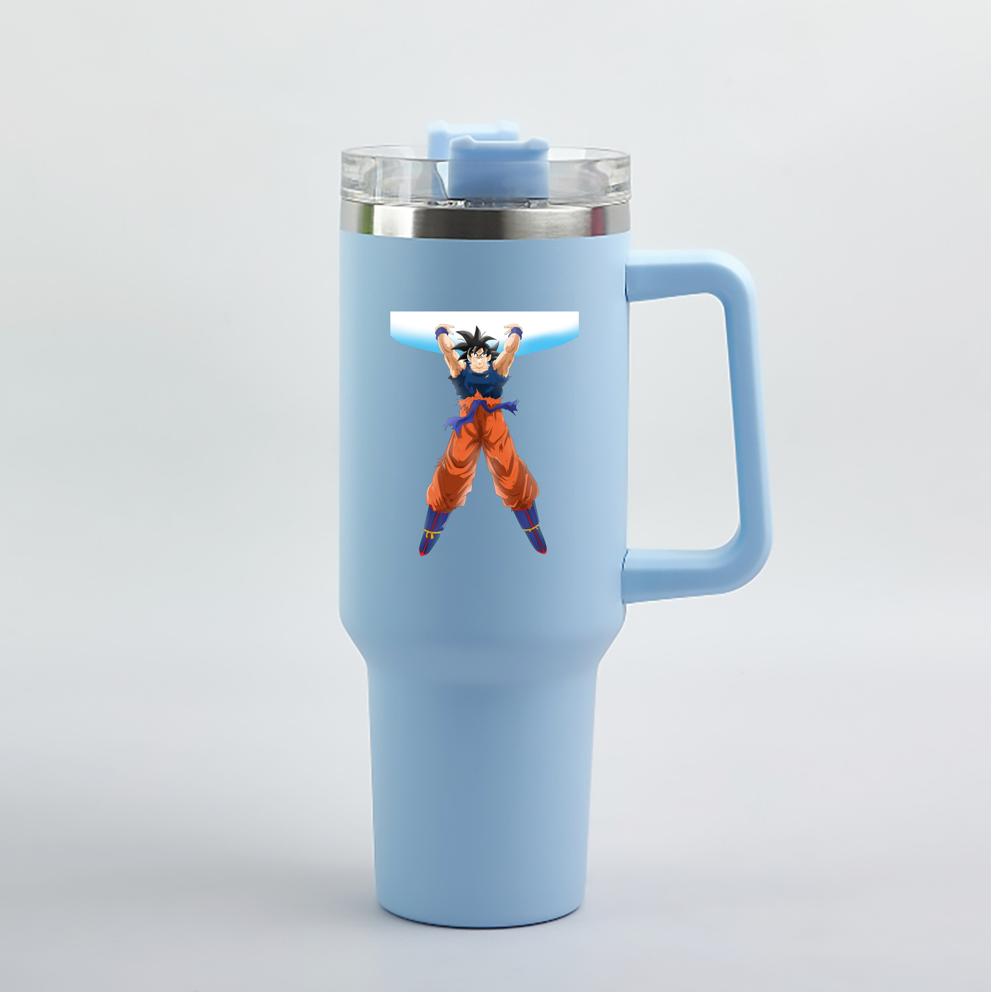 （画像用） ドラゴンボール 孫悟空（そん ごくう）Son Goku カカロット DRAGON BALL Kakarotto 1200mL車用タンブラー（カラープリント）