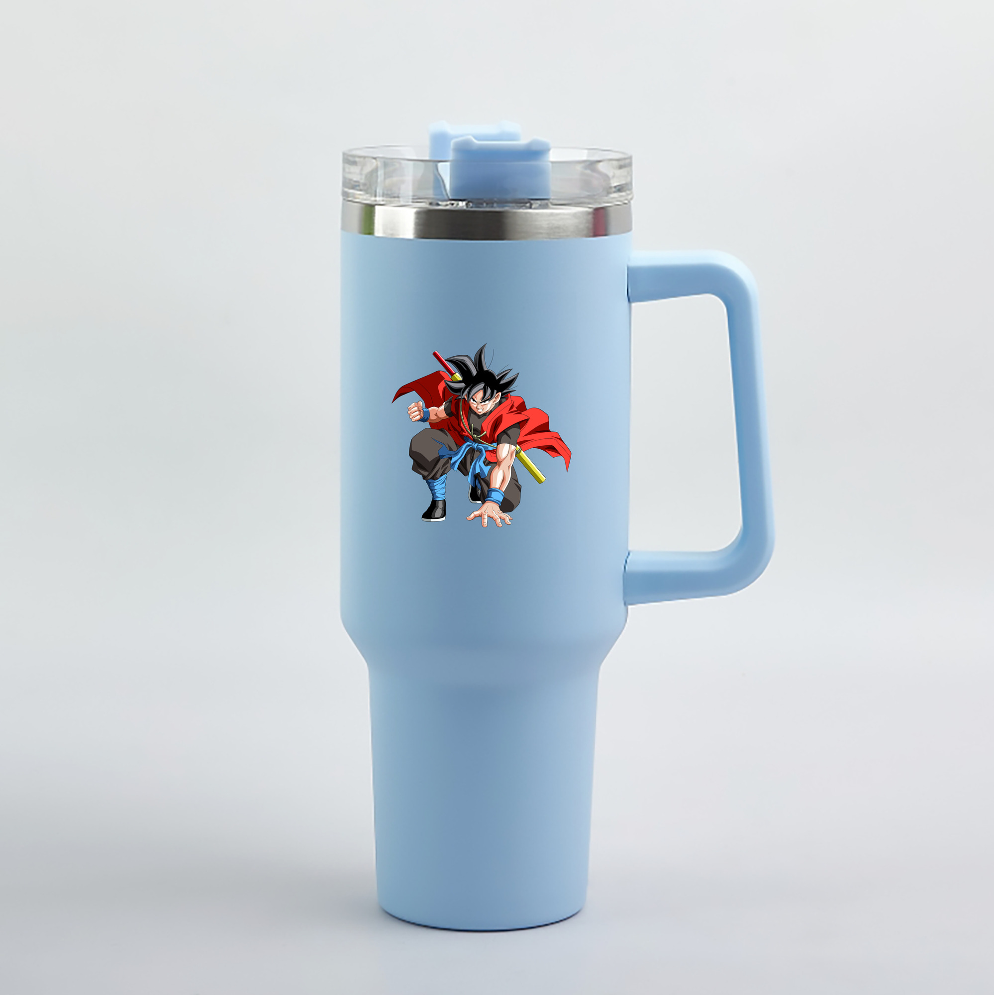 （画像用） ドラゴンボール 孫悟空（そん ごくう）Son Goku カカロット DRAGON BALL Kakarotto 1200mL車用タンブラー（カラープリント）