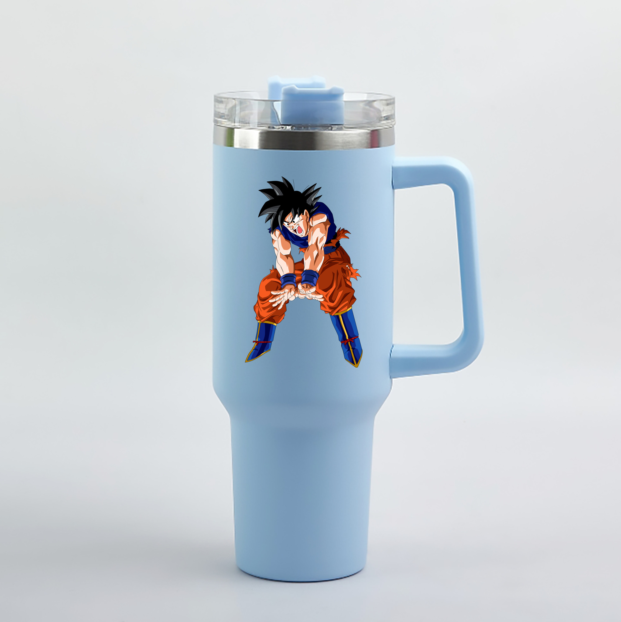（画像用） ドラゴンボール 孫悟空（そん ごくう）Son Goku カカロット DRAGON BALL Kakarotto 1200mL車用タンブラー（カラープリント）