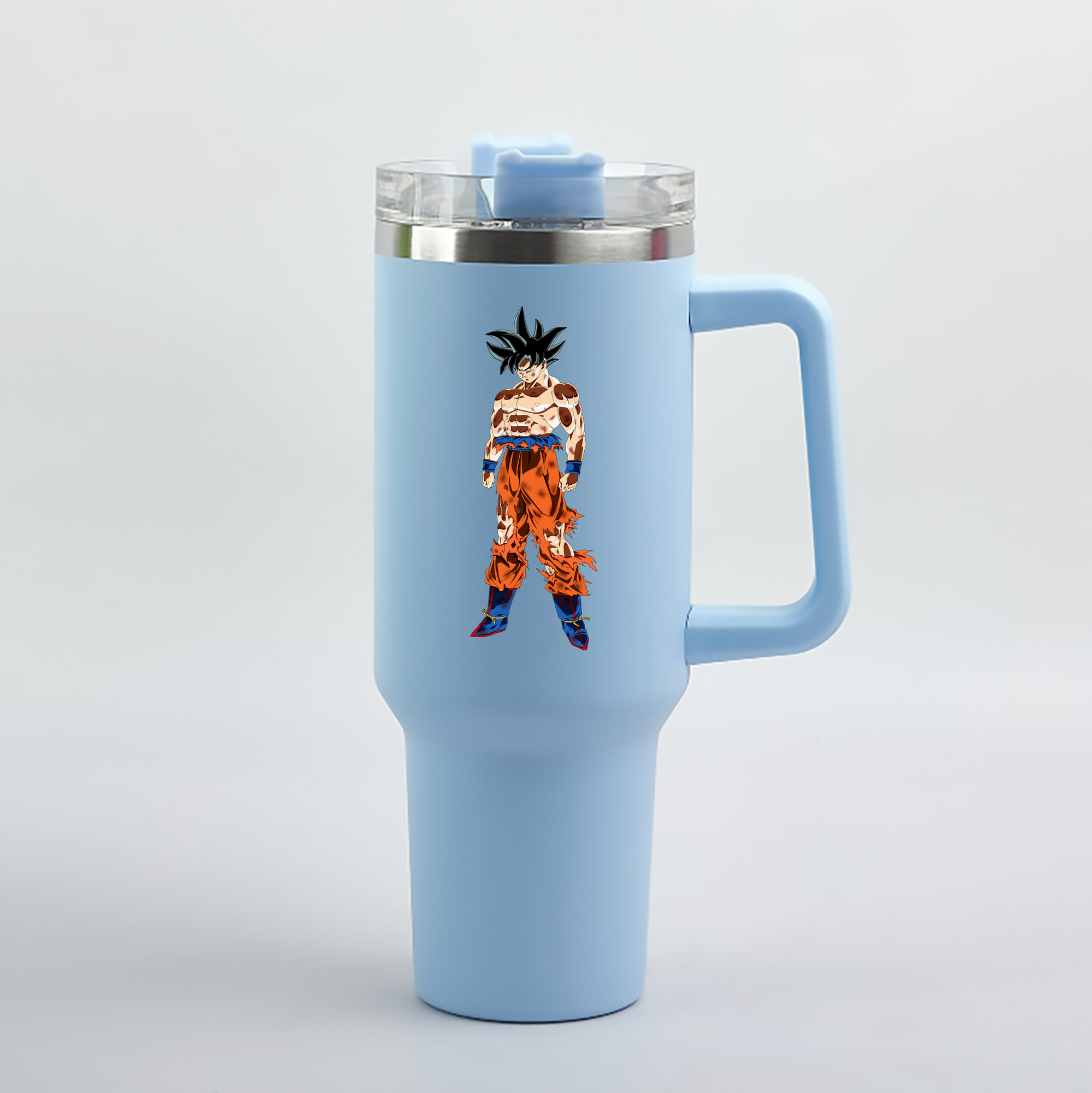 （画像用） ドラゴンボール 孫悟空（そん ごくう）Son Goku カカロット DRAGON BALL Kakarotto 1200mL車用タンブラー（カラープリント）