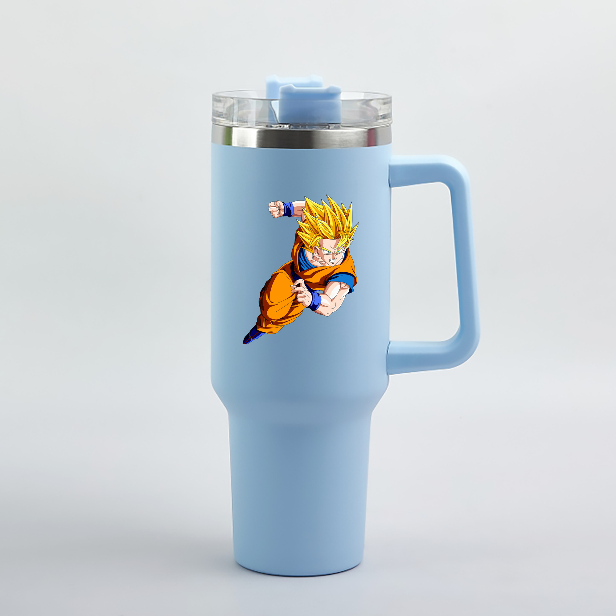 （画像用） ドラゴンボール 孫悟空（そん ごくう）Son Goku カカロット DRAGON BALL Kakarotto 1200mL車用タンブラー（カラープリント）