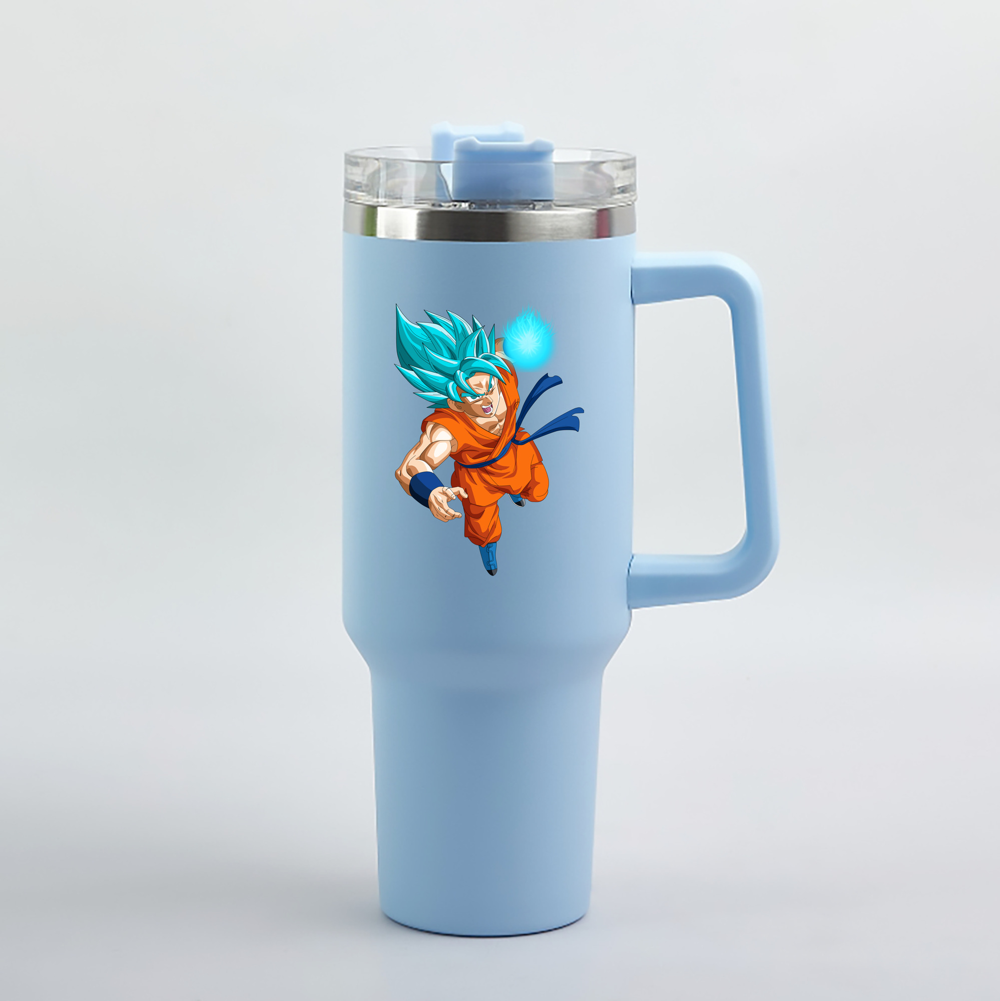 （画像用） ドラゴンボール 孫悟空（そん ごくう）Son Goku カカロット DRAGON BALL Kakarotto 1200mL車用タンブラー（カラープリント）