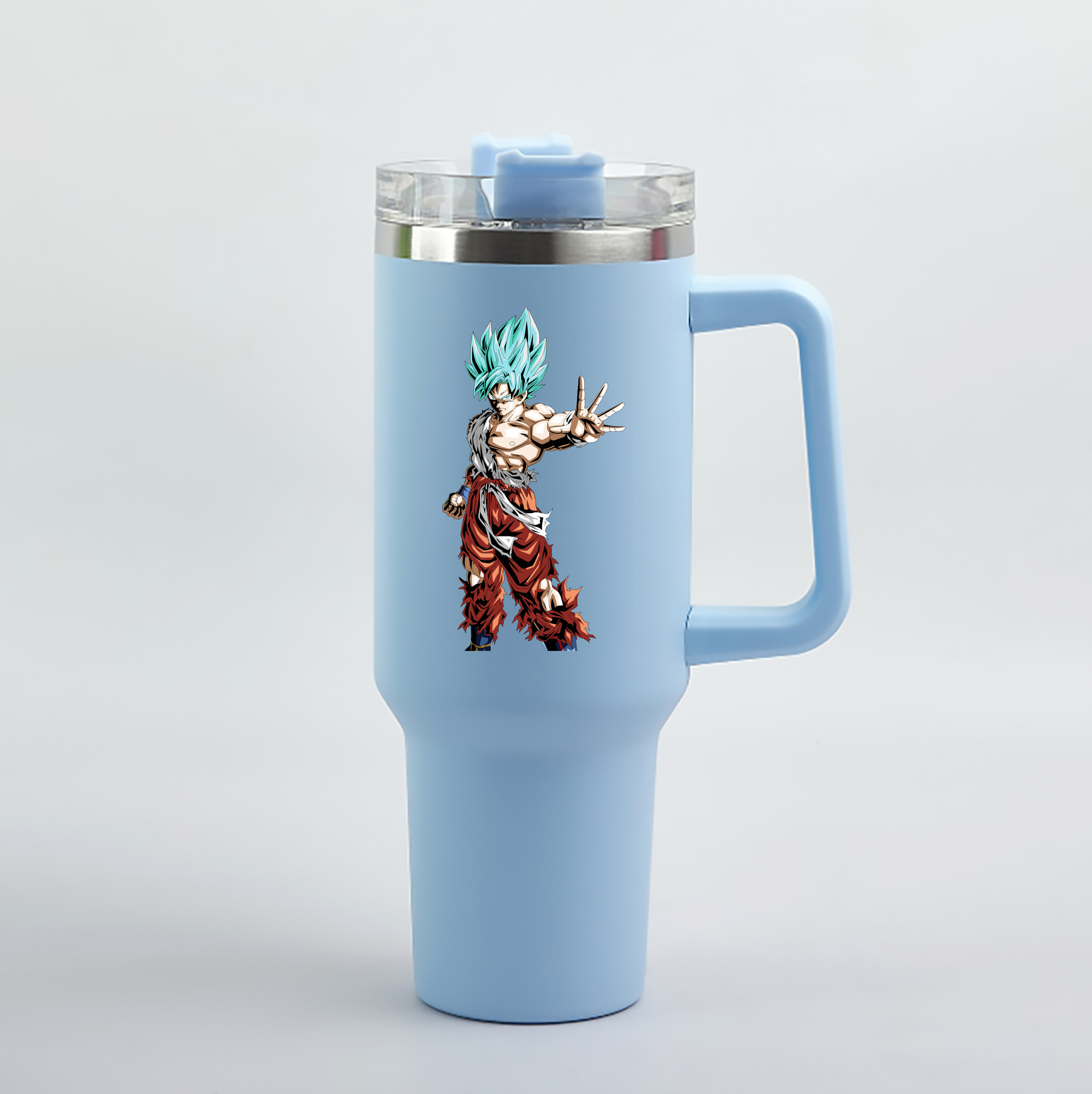 （画像用） ドラゴンボール 孫悟空（そん ごくう）Son Goku カカロット DRAGON BALL Kakarotto 1200mL車用タンブラー（カラープリント）