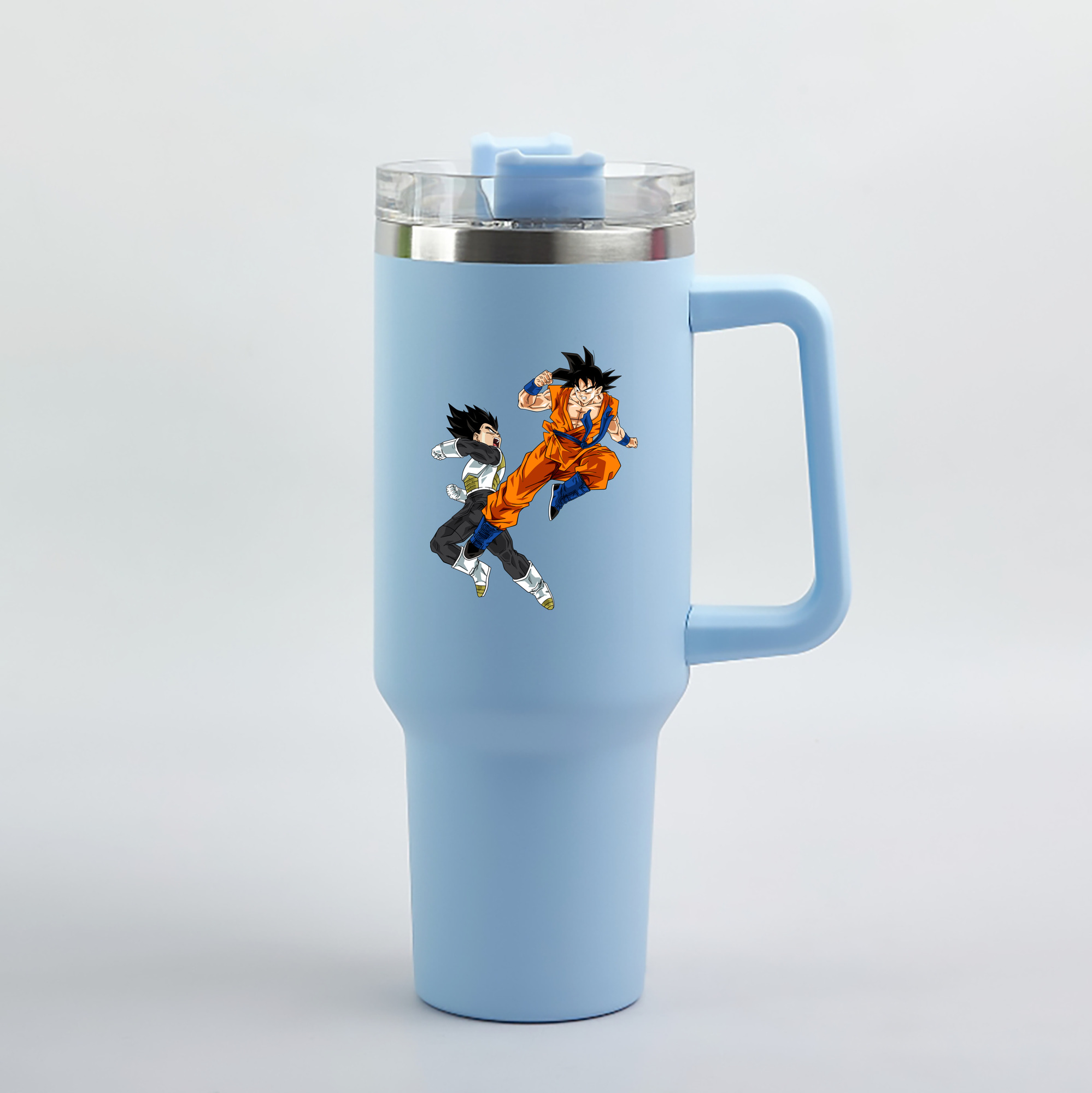 （画像用） ドラゴンボール 孫悟空（そん ごくう）Son Goku カカロット DRAGON BALL Kakarotto 1200mL車用タンブラー（カラープリント）