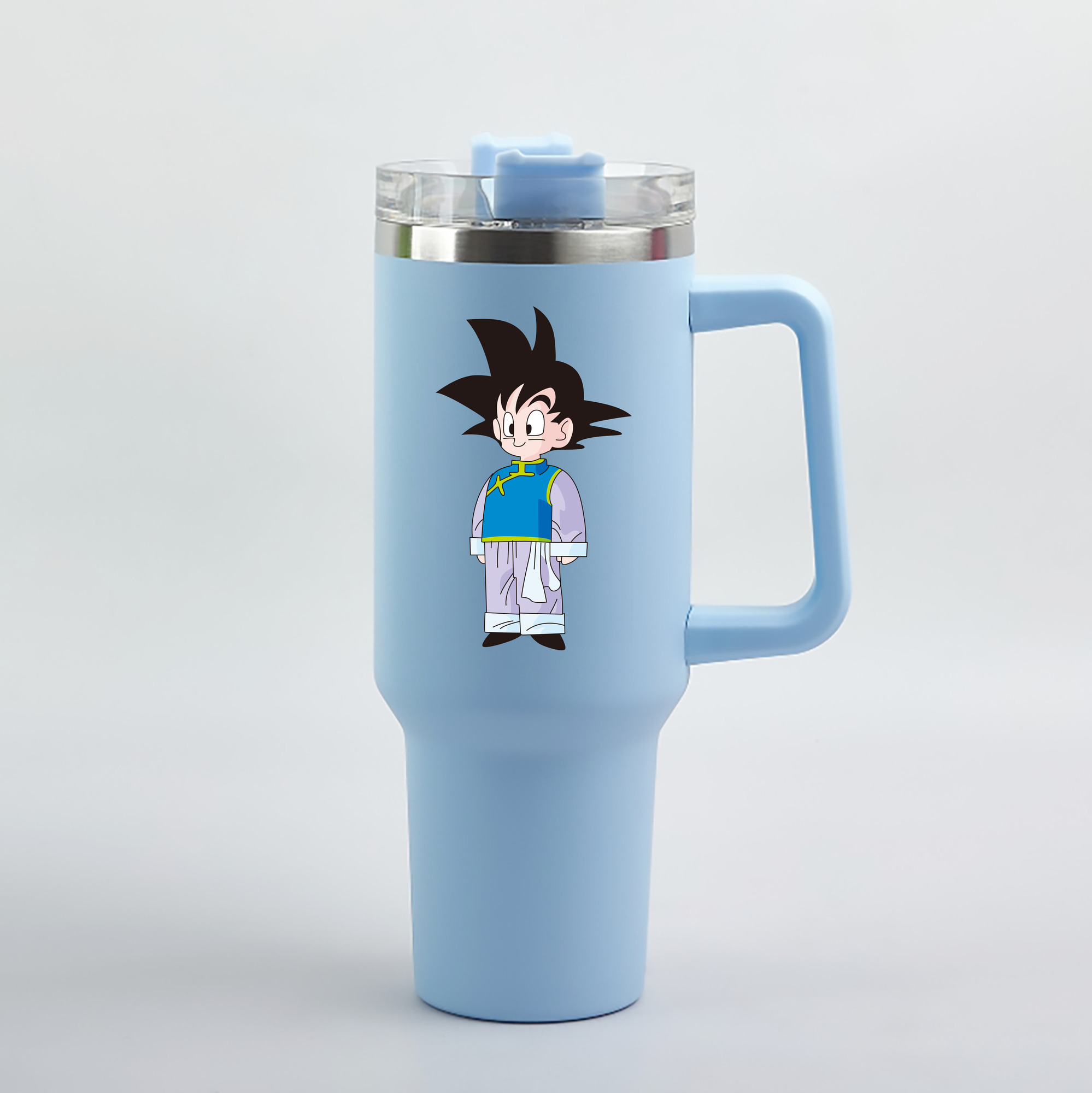 （画像用） ドラゴンボール 孫悟空（そん ごくう）Son Goku カカロット DRAGON BALL Kakarotto 1200mL車用タンブラー（カラープリント）